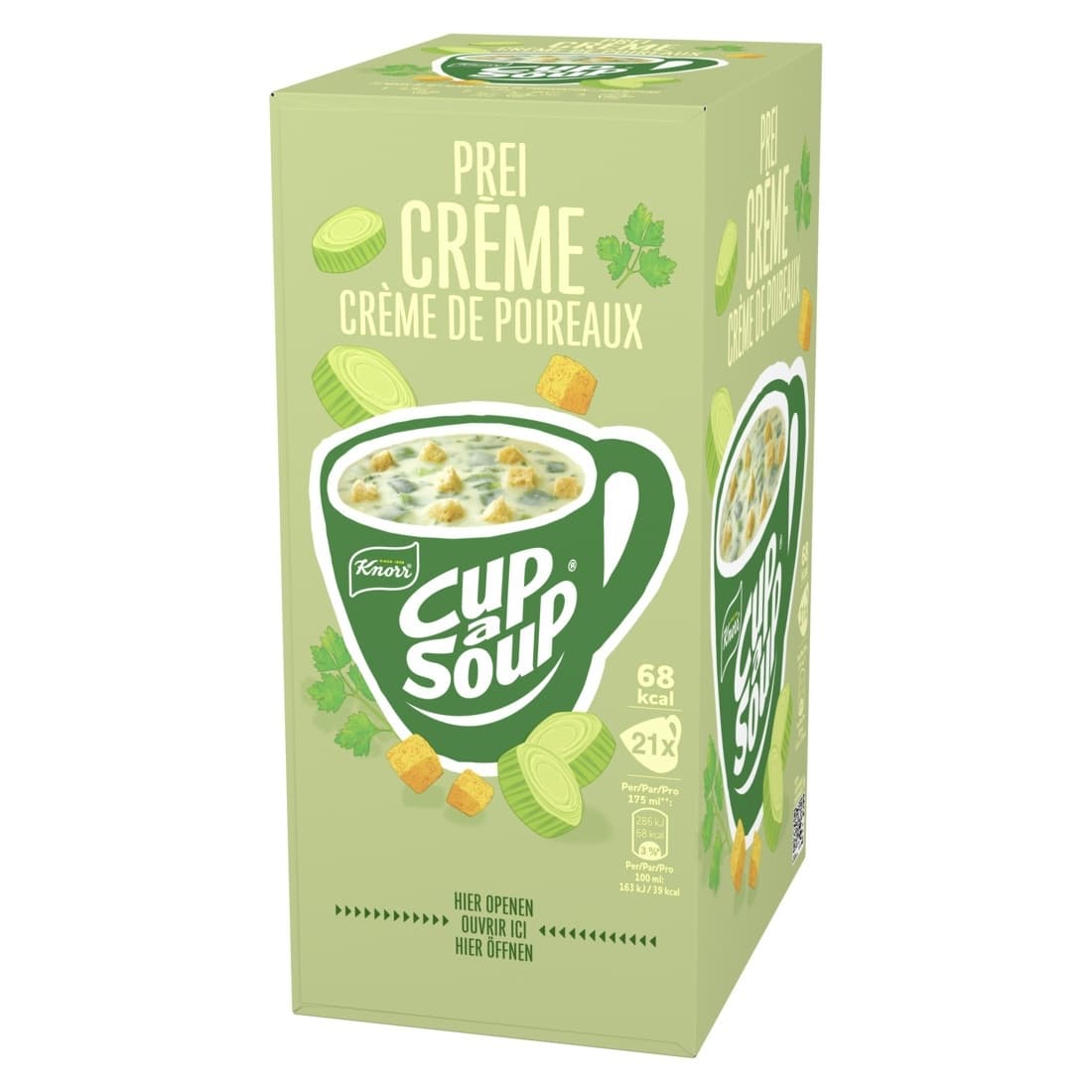 Cup-a-Soup Knorr prei-crème 21x175ml 5