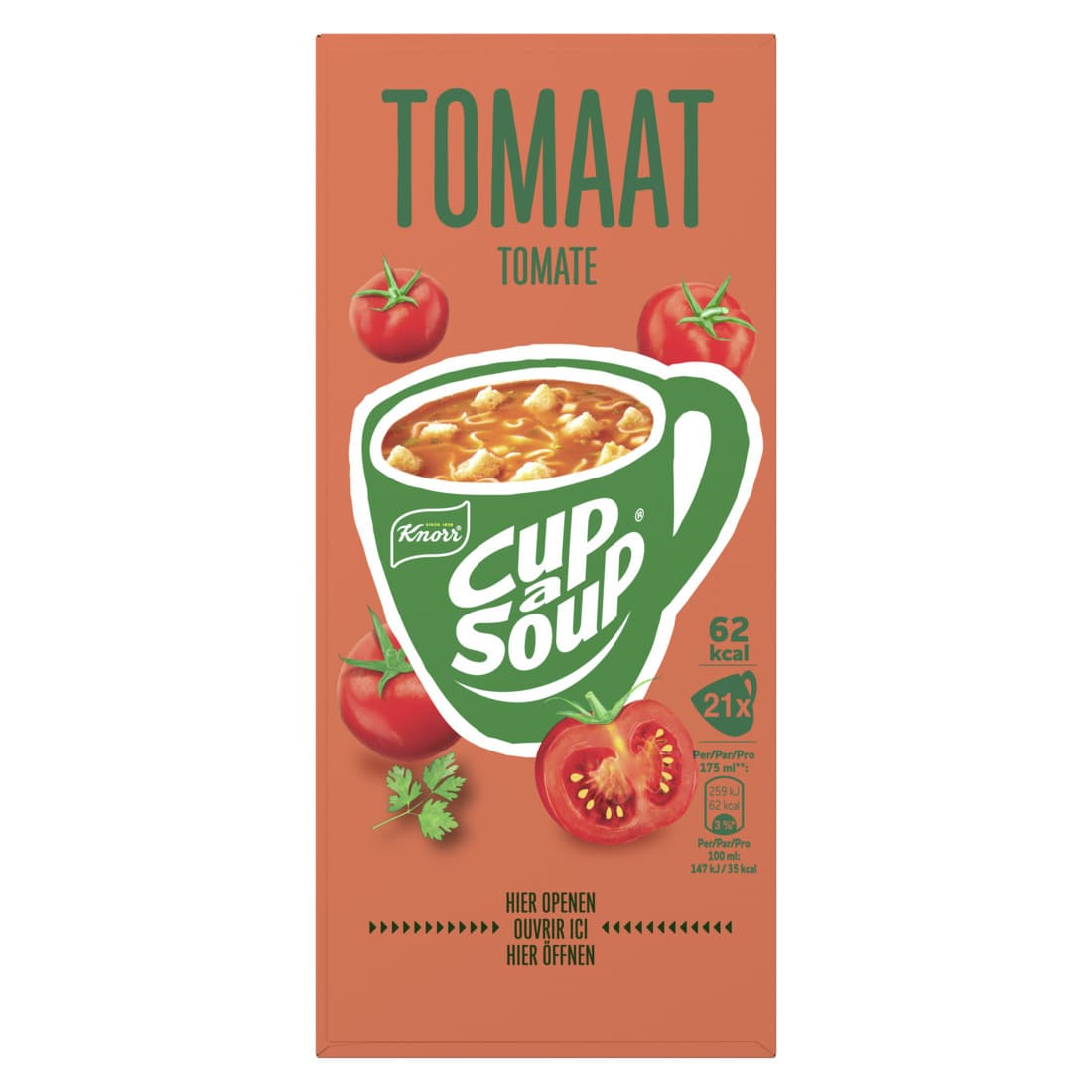 Cup-a-Soup Knorr tomaat 21x175ml 2