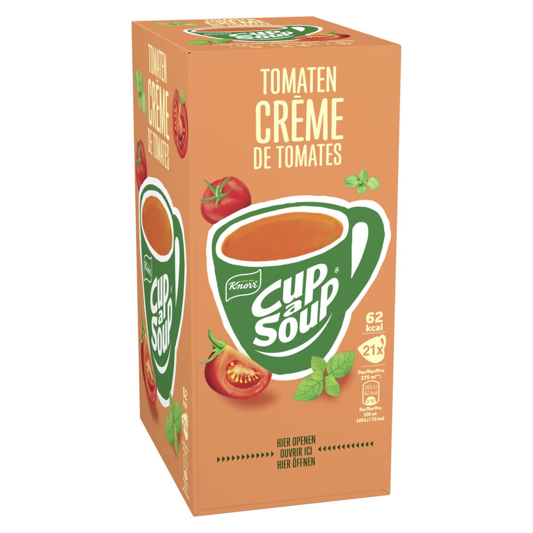 Cup-a-Soup Knorr tomaten crème 21x175ml 3