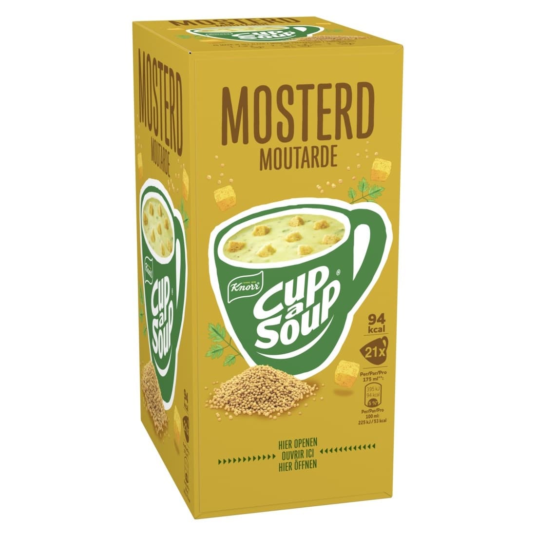 Cup-a-Soup Knorr mosterd 21x175ml 3