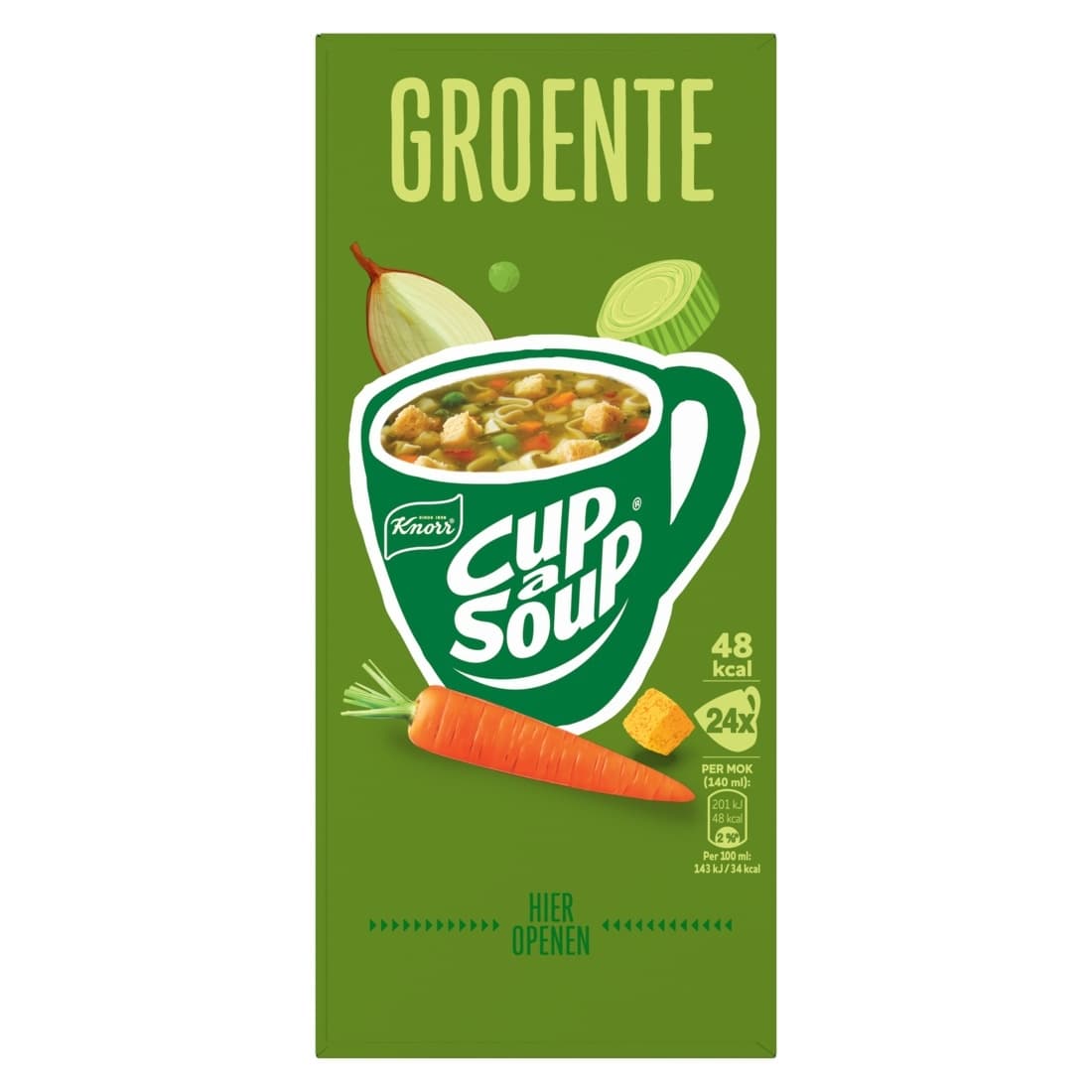 Cup-a-Soup Knorr groente 24x140ml 2