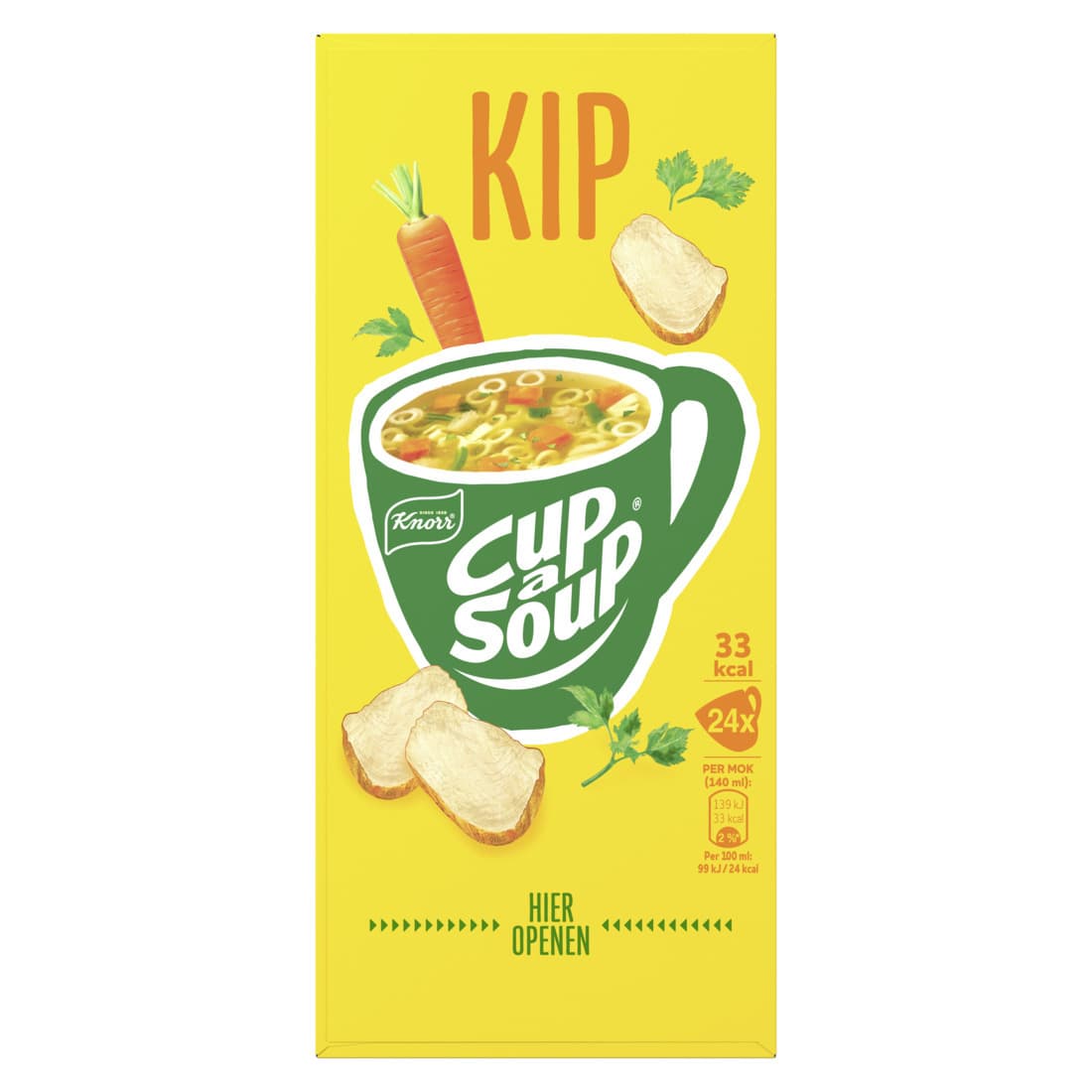 Cup-a-Soup Knorr kip 24x140ml 2