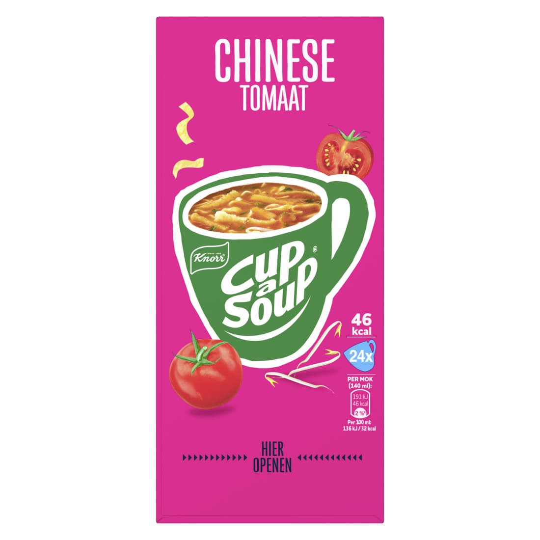 Cup-a-Soup Knorr Chinese tomaat 24x140ml 2