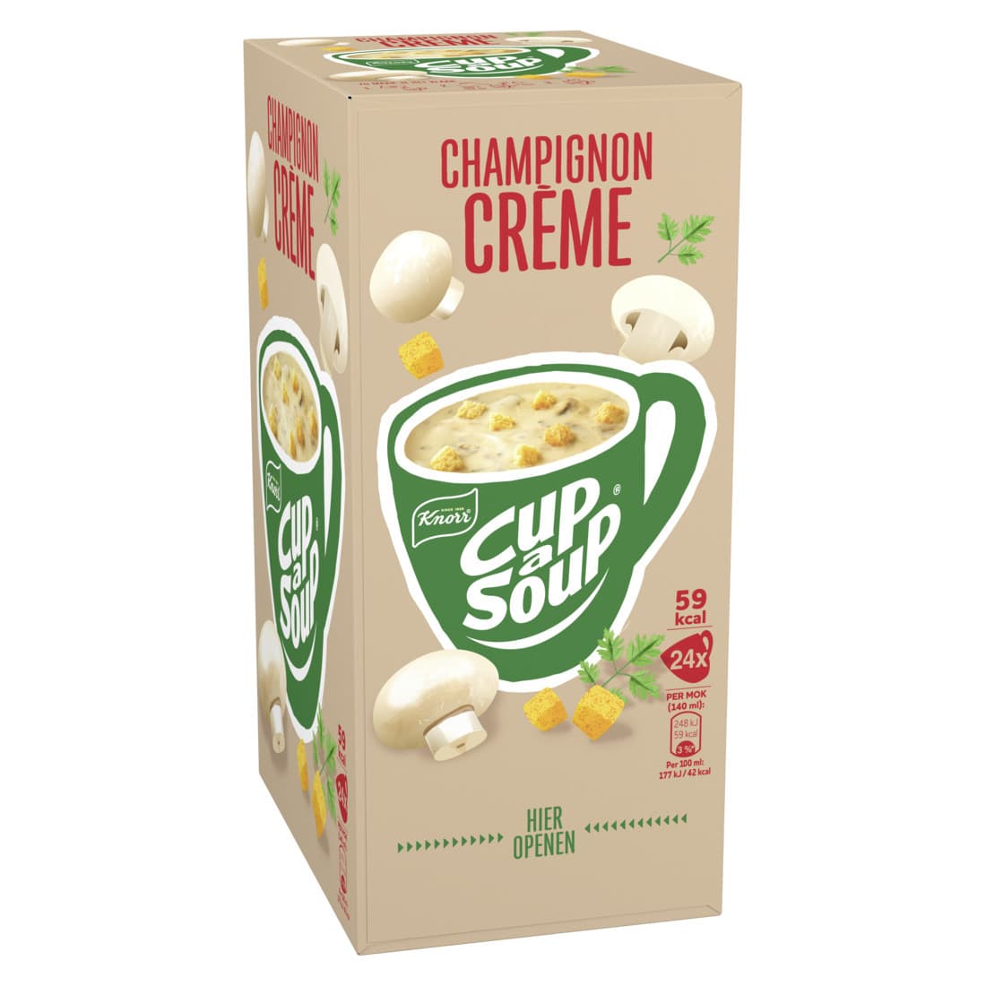 Cup-a-Soup Knorr champignon crème 24x140ml 3