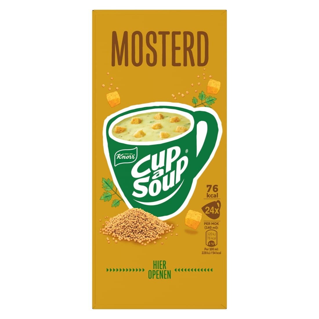 Cup-a-Soup Knorr mosterd 24x140ml 2