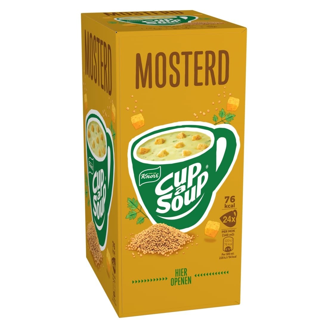 Cup-a-Soup Knorr mosterd 24x140ml 3