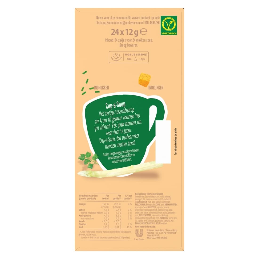 Cup-a-Soup Knorr asperge 24x140ml 4