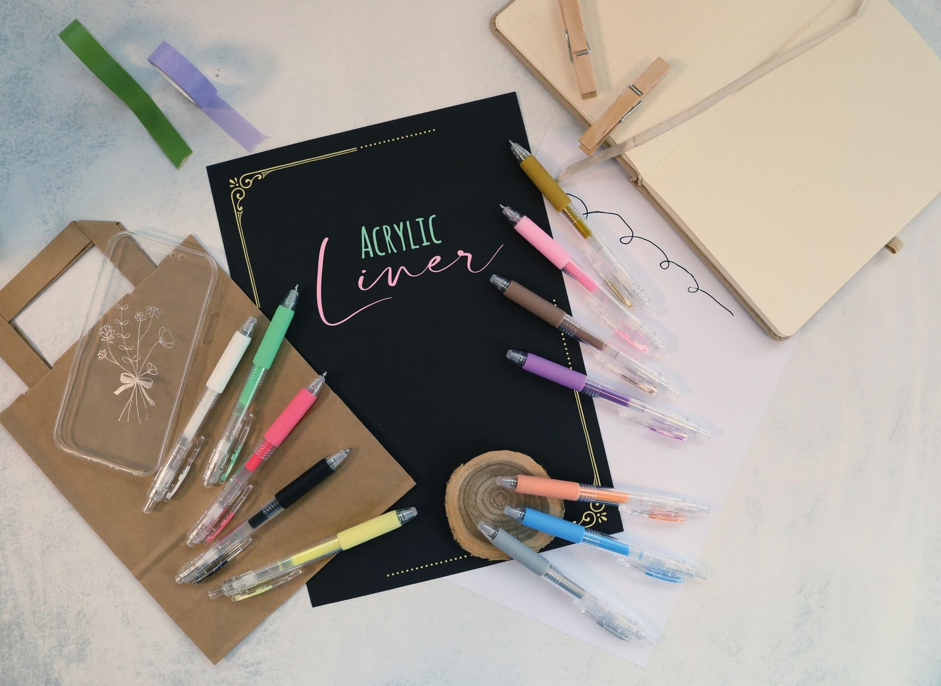 Acrylliner Online fashion assorti 6 stuks 2