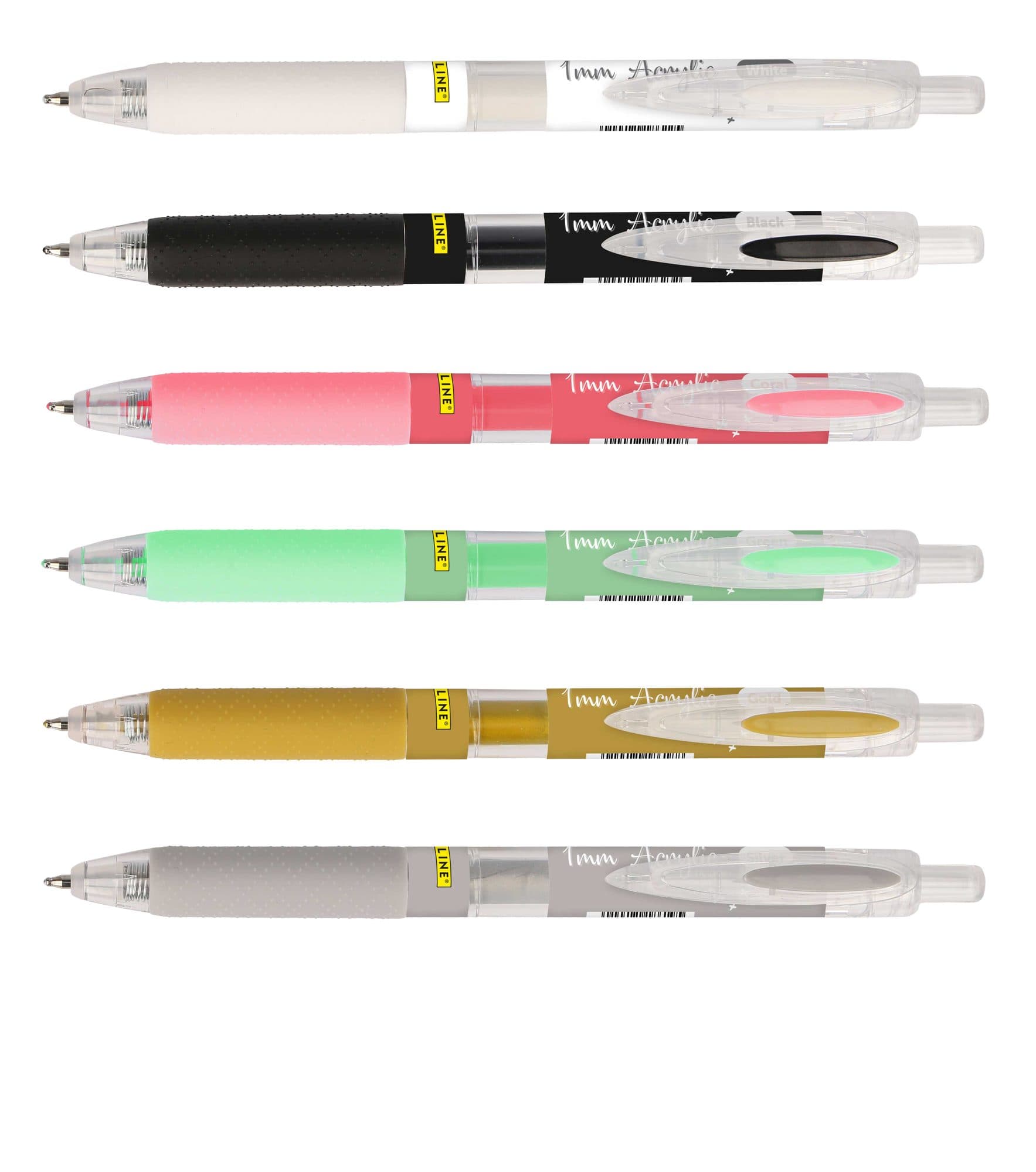 Acrylliner Online classic assorti 6 stuks 2