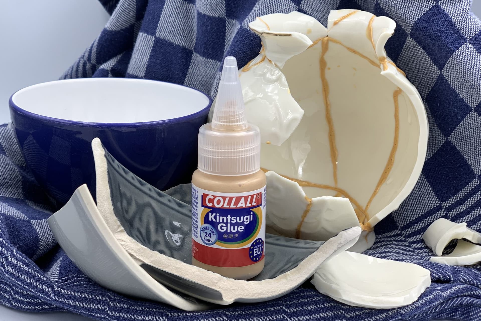 Kintsugi lijm Collall 25 ml met finetip dop 2