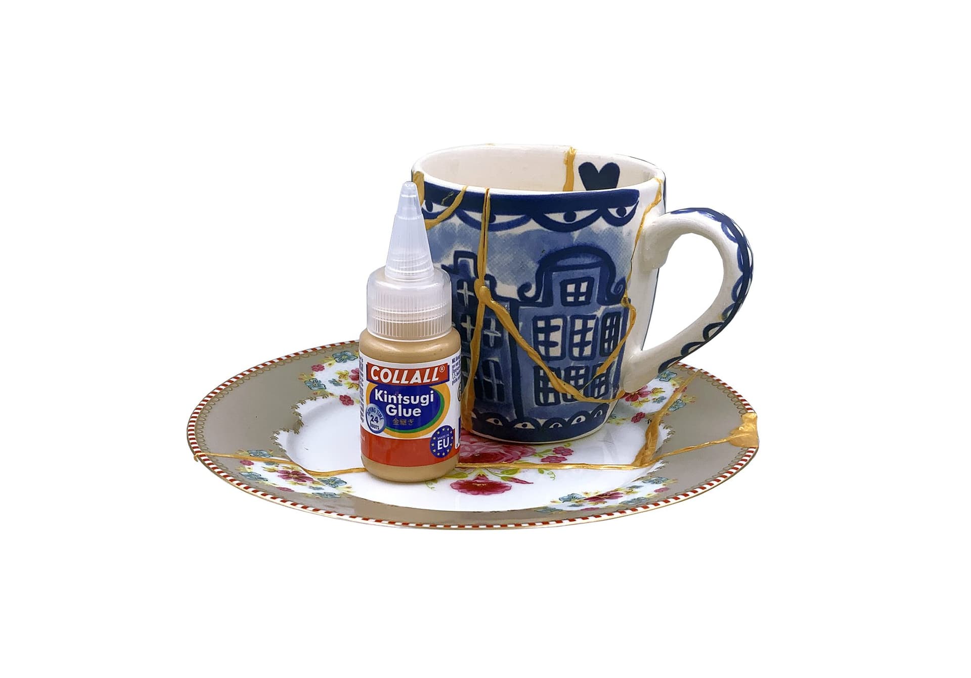 Kintsugi lijm Collall 25 ml met finetip dop 3
