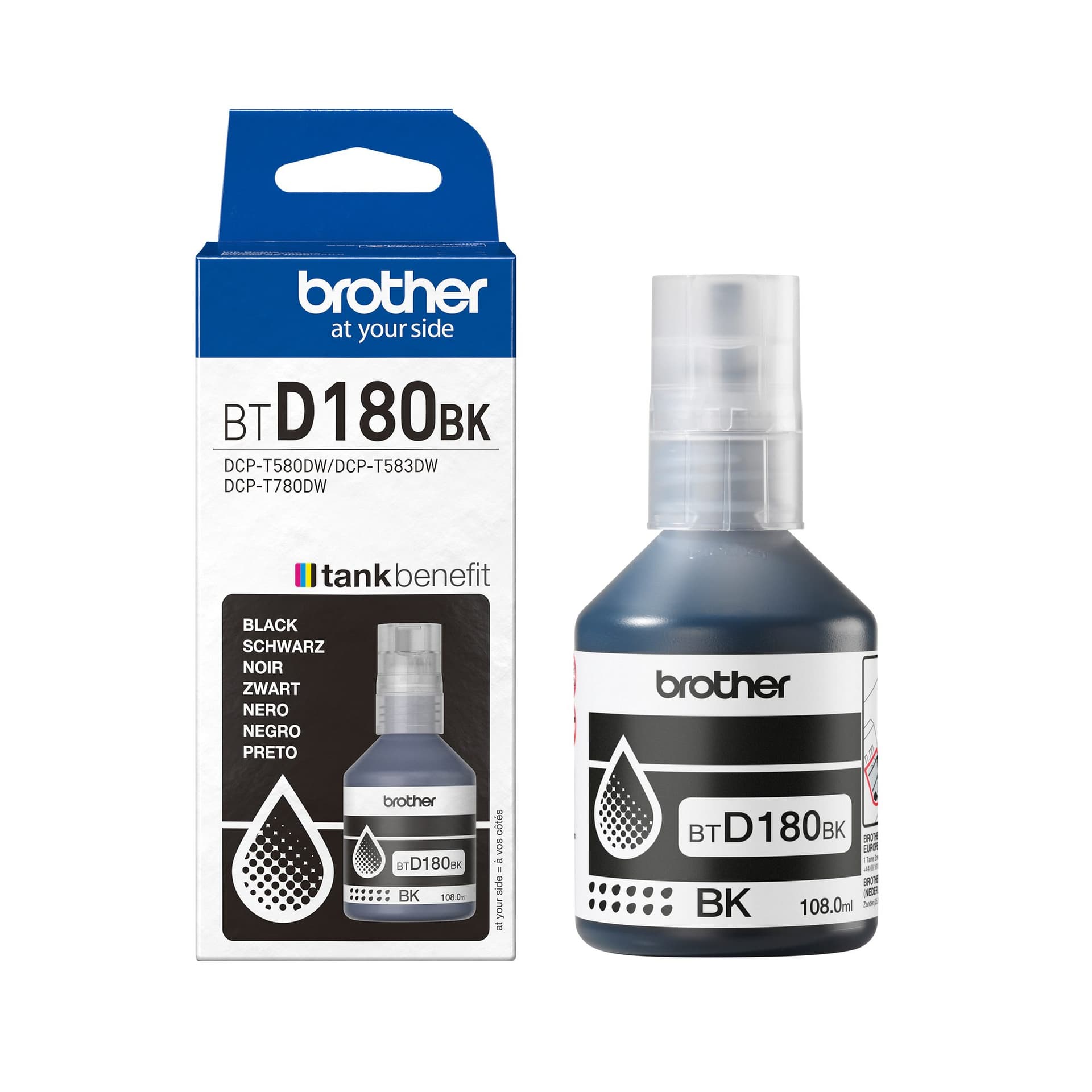 Navulinkt Brother BT-D180BK zwart 3