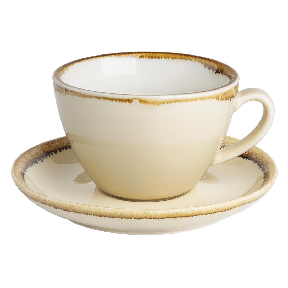 Cappuccinokopje Olympia Kiln 340ml 6 stuks zandsteen 3