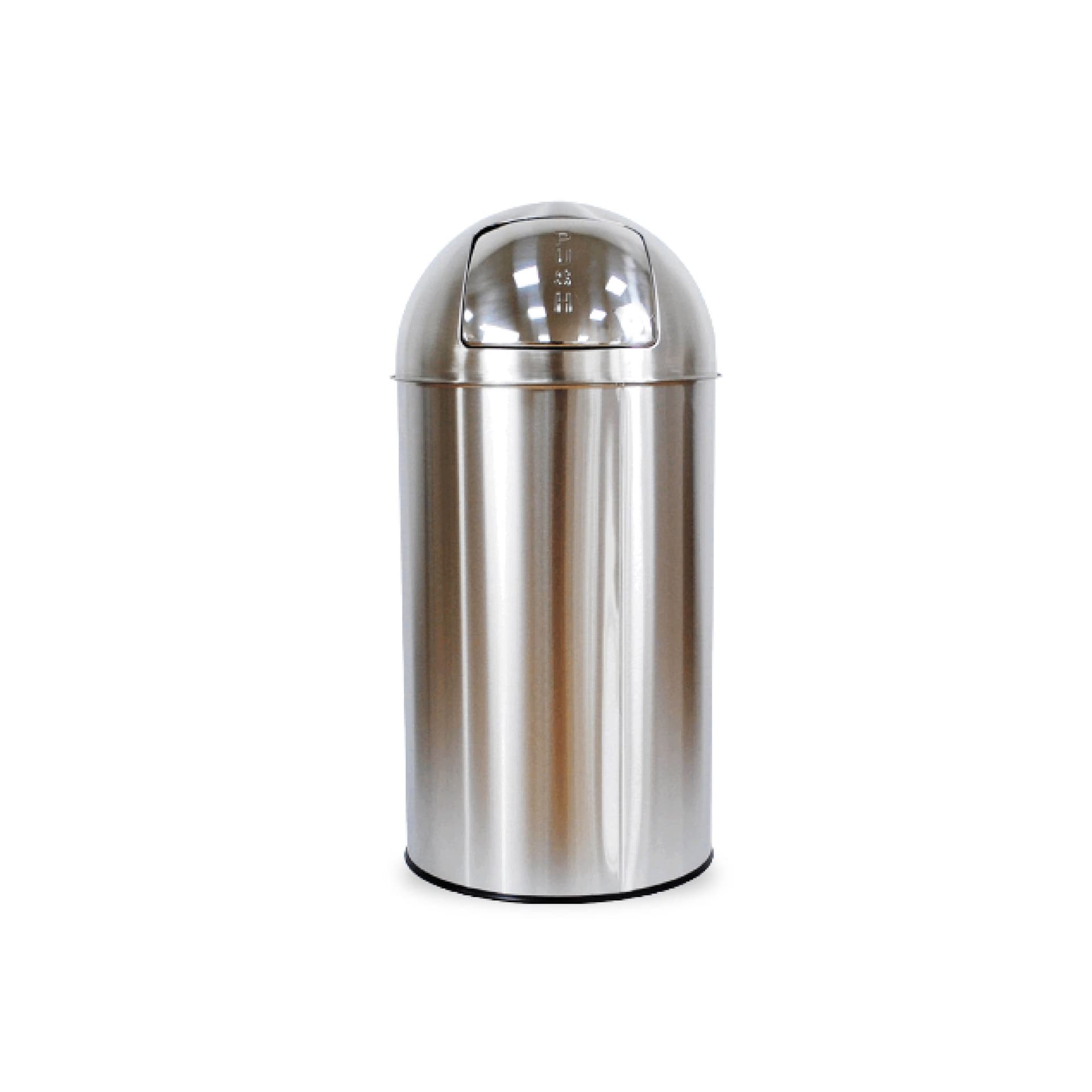 Afvalbak BRASQ Push Bin PB230+ 30 liter rvs