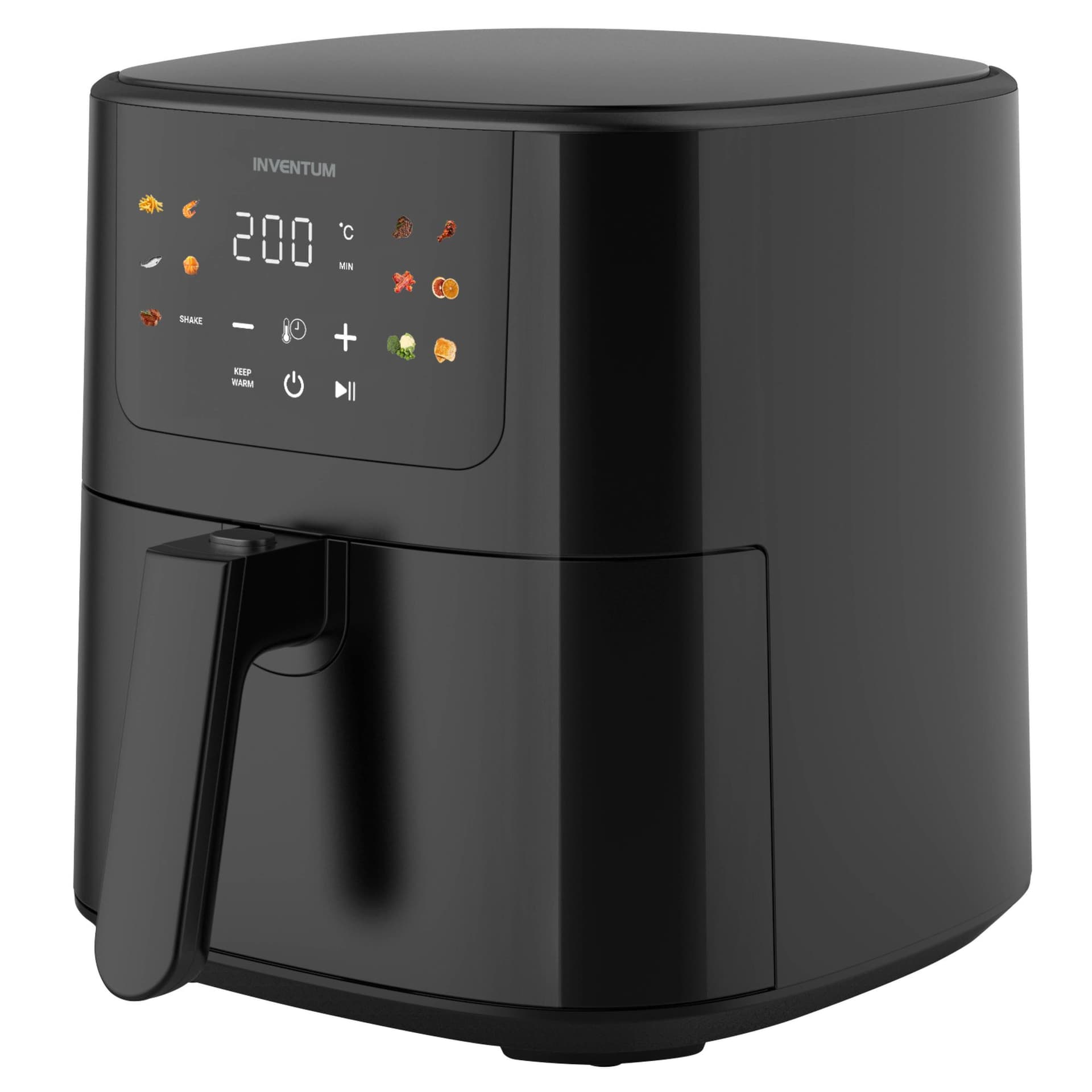 Airfryer Inventum 5 liter 1500watt zwart 2