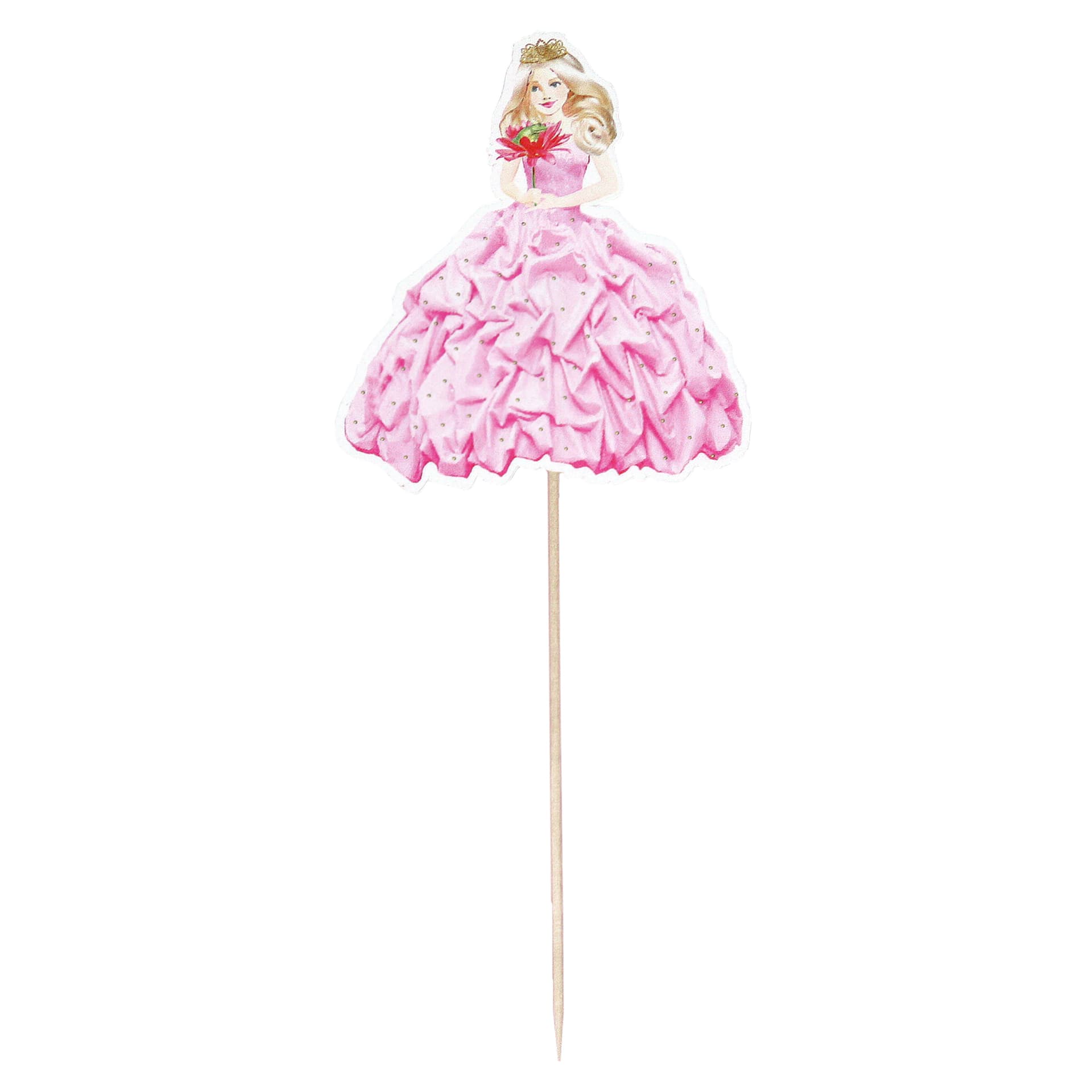 Feestprikkers Haza prinses 20cm 8 stuks