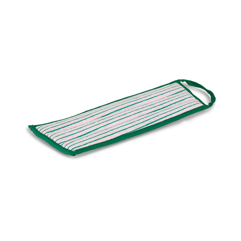 Vlakmop Greenspeed Velcro microvezel multifunctioneel 30cm groen