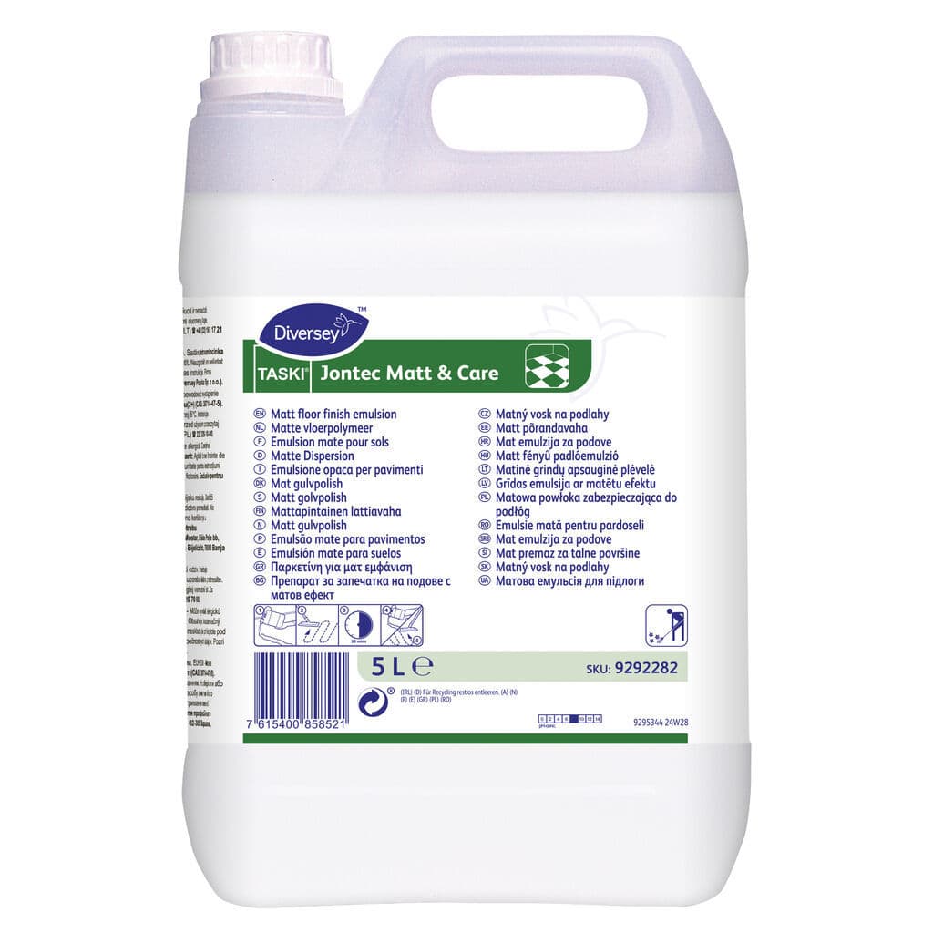 Vloeremulsie Taski Jontec Matt & Care 5 Liter
