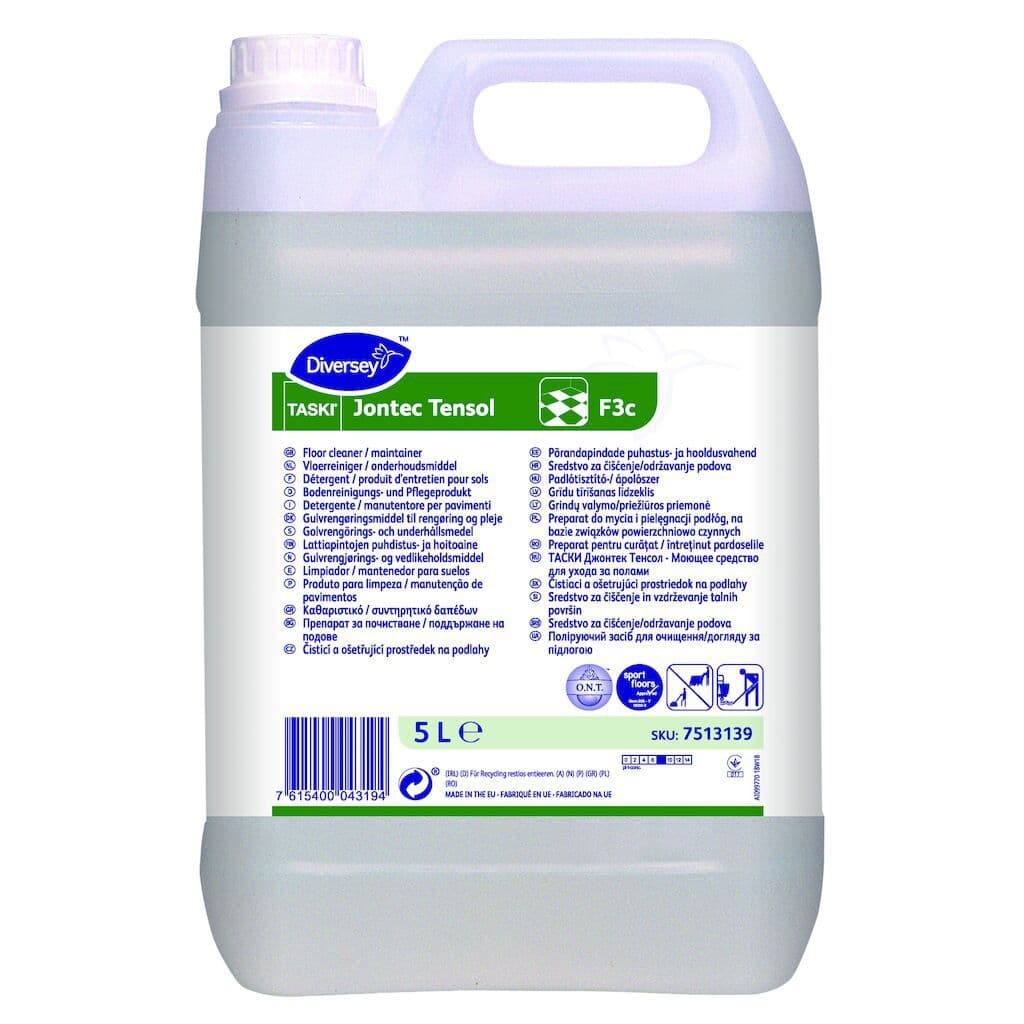 Vloerreiniger Taski Jontec Tensol onderhoud F3c 5 Liter