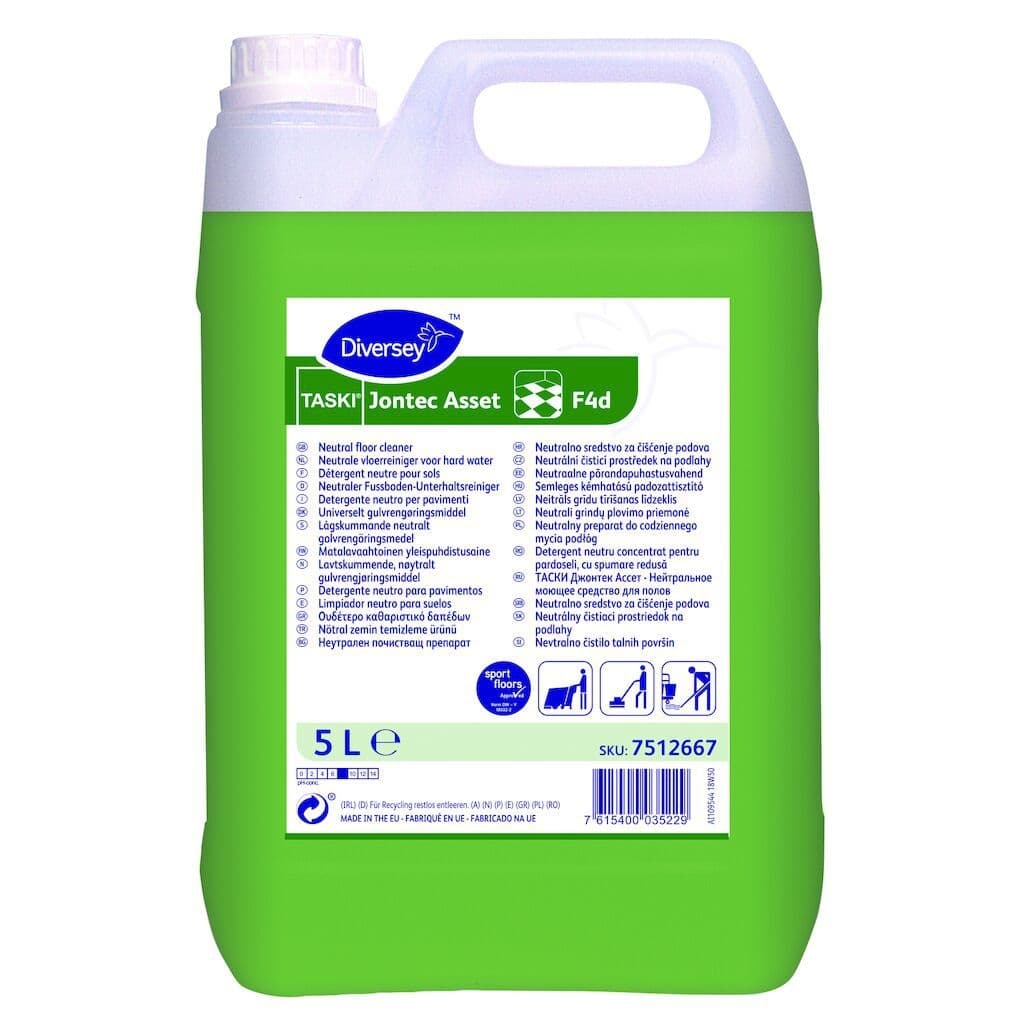 Vloerreiniger Taski Jontec Asset F4d neutraal 5 Liter