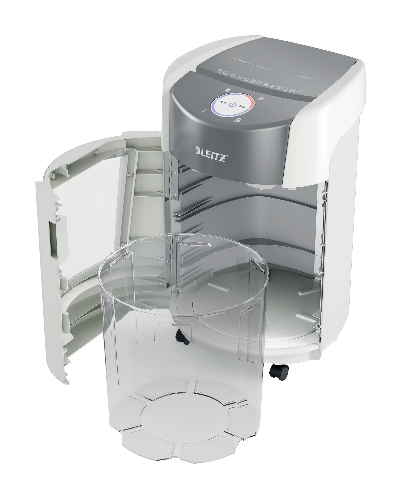 Papiervernietiger Leitz IQ OptiMax 350 Small Office P5 snippers 2x15mm 4