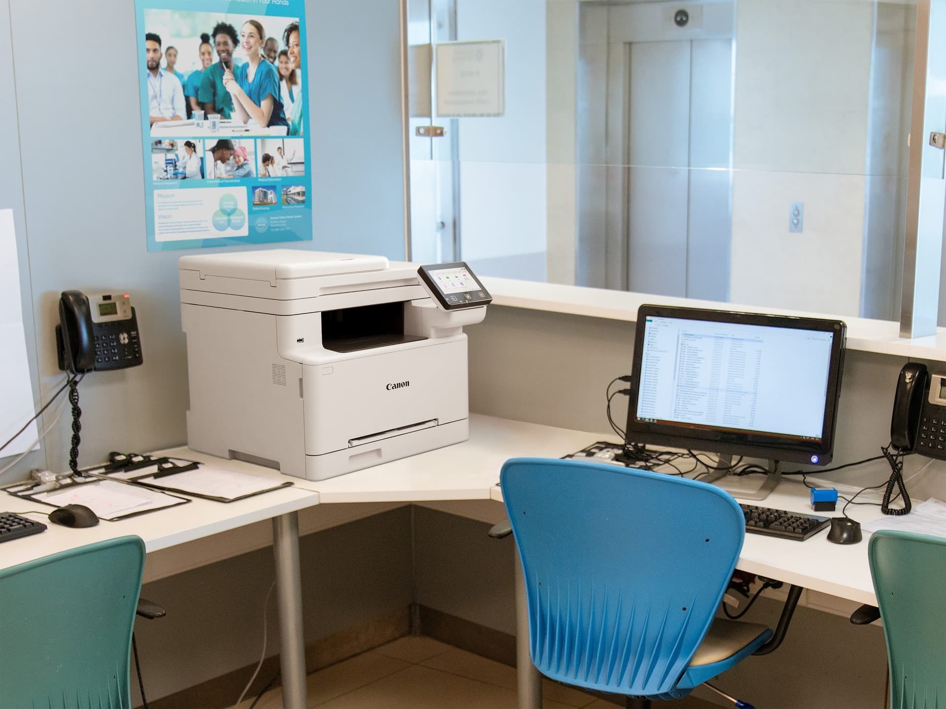 Multifunctional Laser printer Canon I-SENSYS MF664Cdw 8