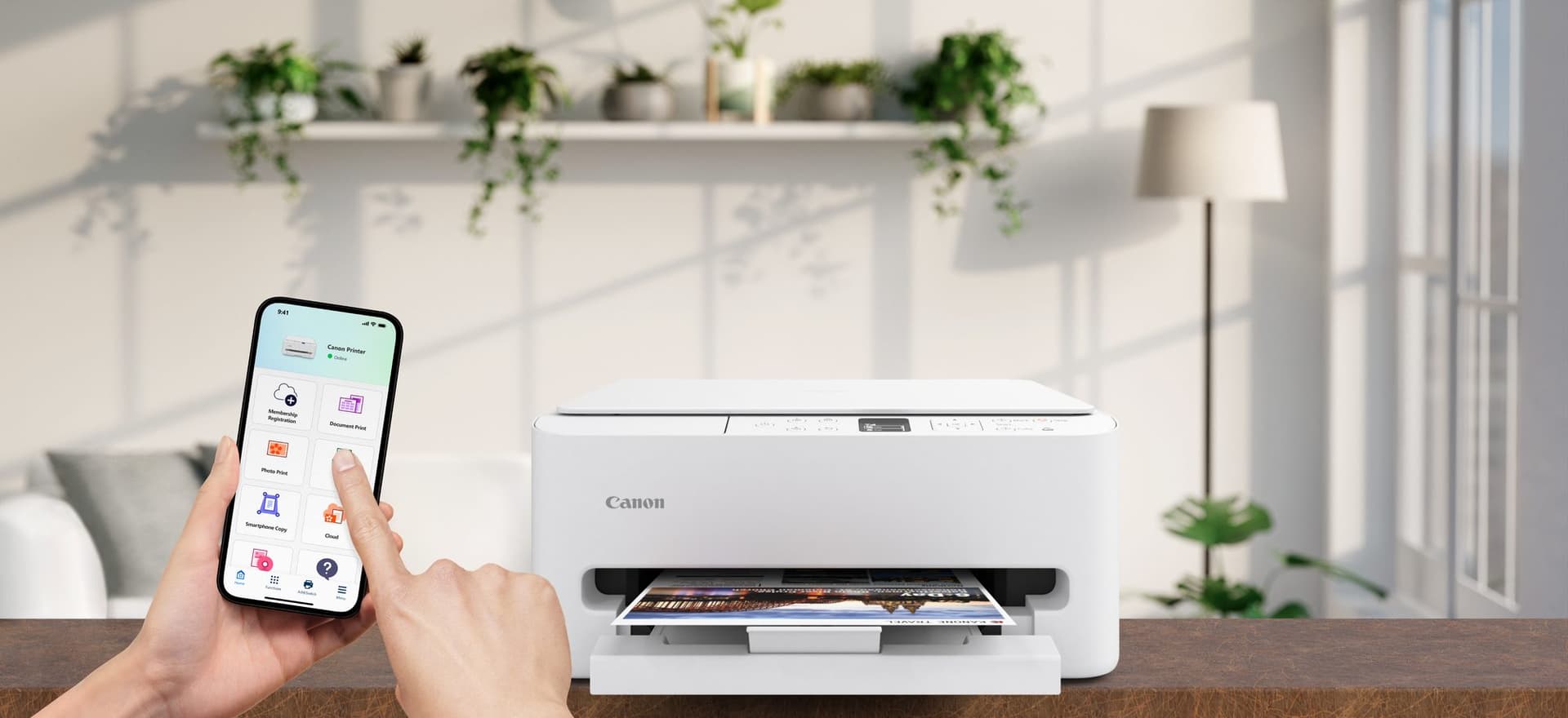 Multifunctional inktjet printer Canon PIXMA TS6550i 8