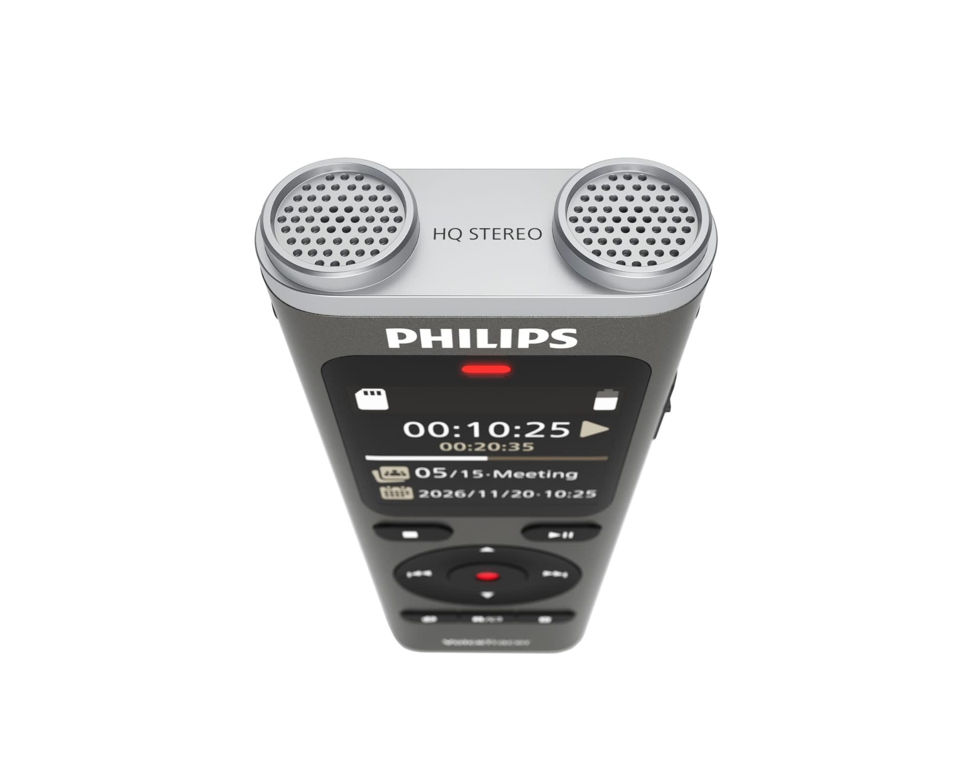 Digital voice recorder Philips DVT 2075 voor interviews 4