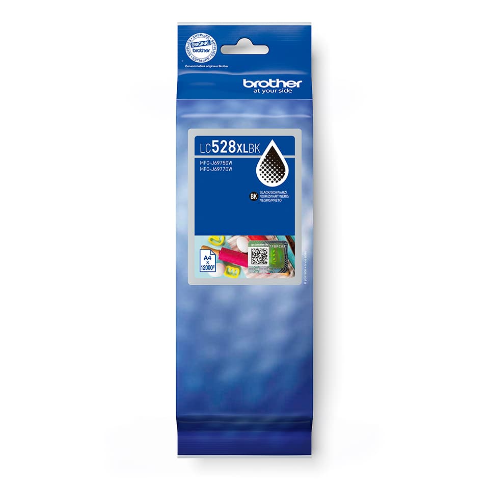 Inktcartridge Brother LC-528XLBK zwart