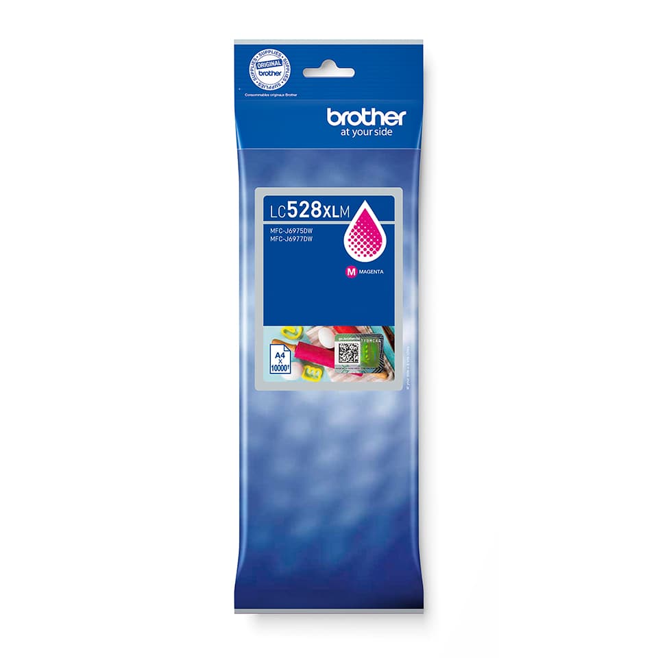 Inktcartridge Brother LC-528XLM rood