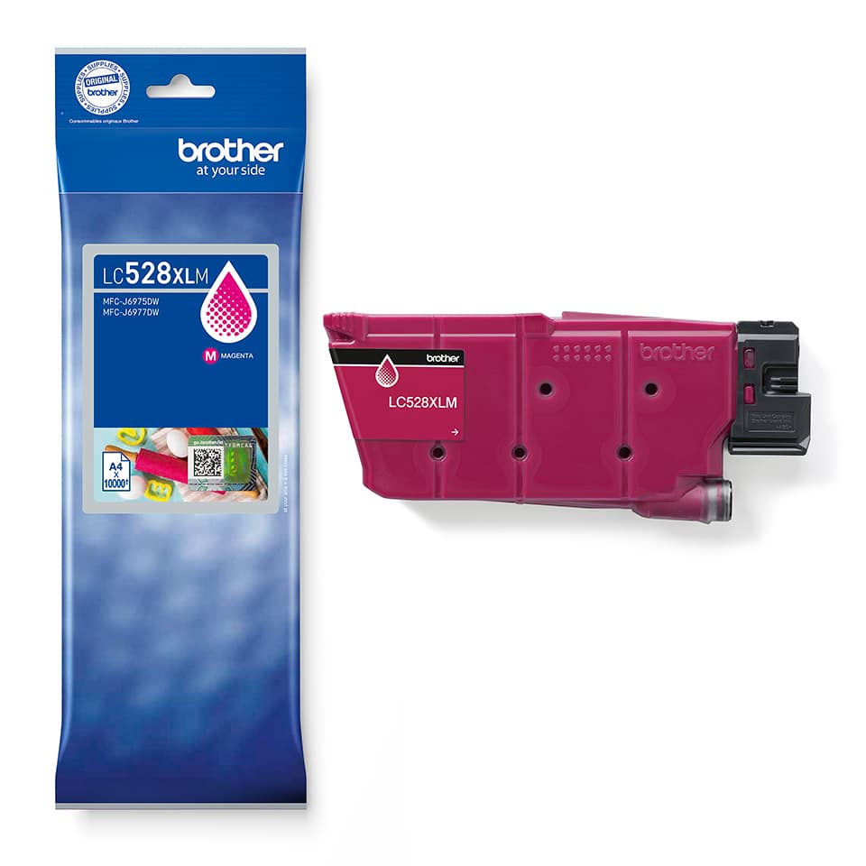 Inktcartridge Brother LC-528XLM rood 2