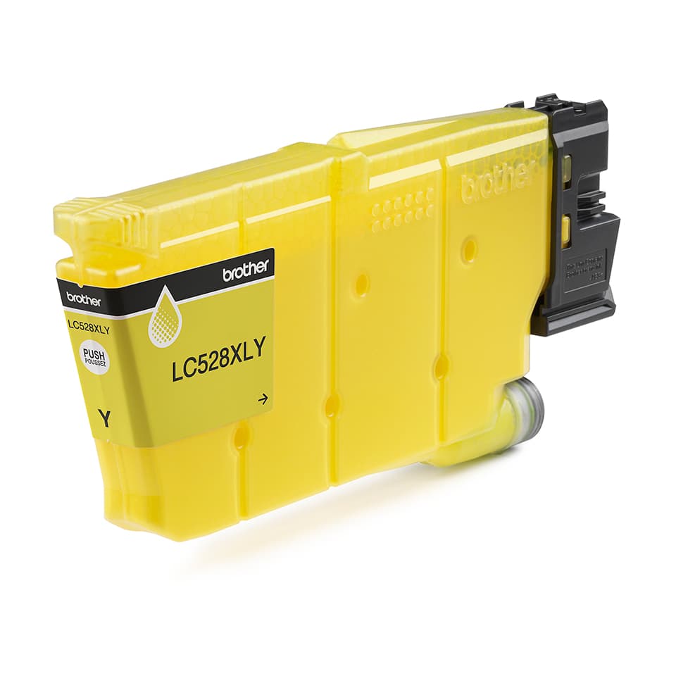 Inktcartridge Brother LC-528XLY geel 3