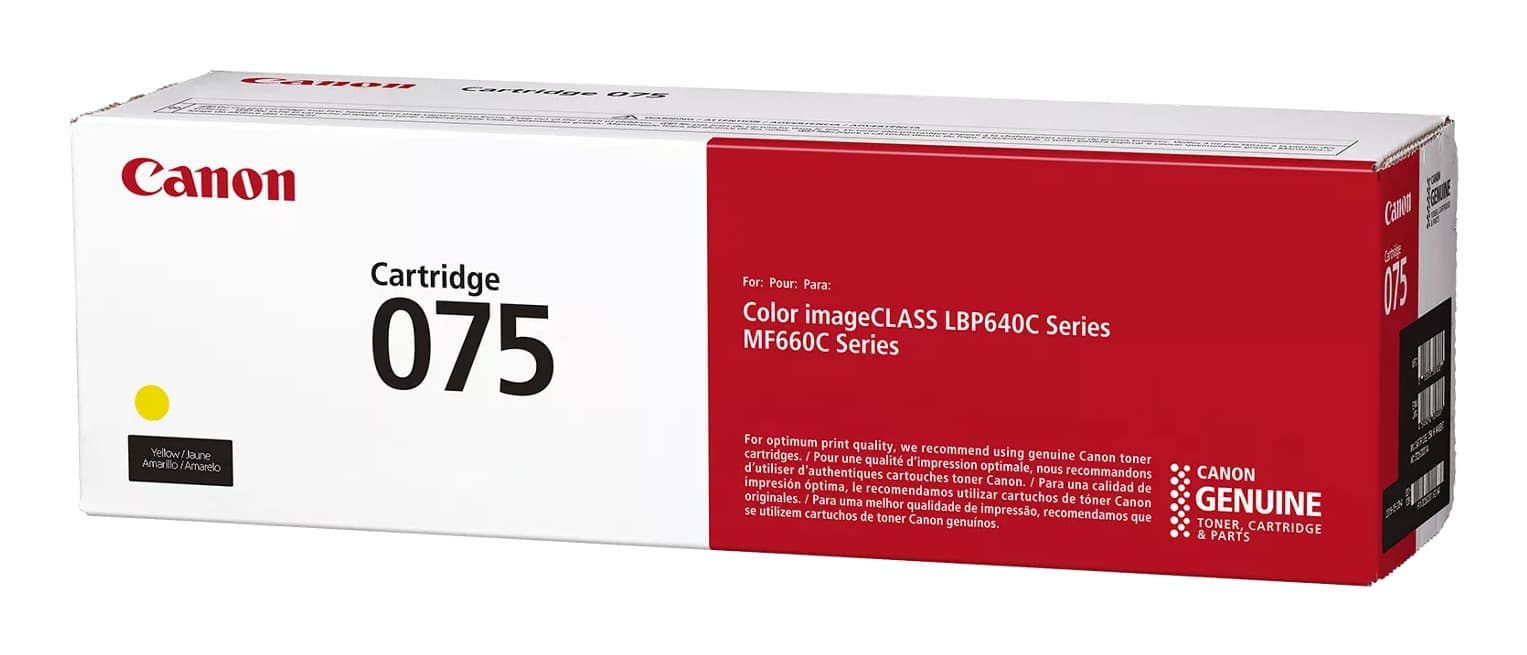 Tonercartridge Canon 075Y geel 2