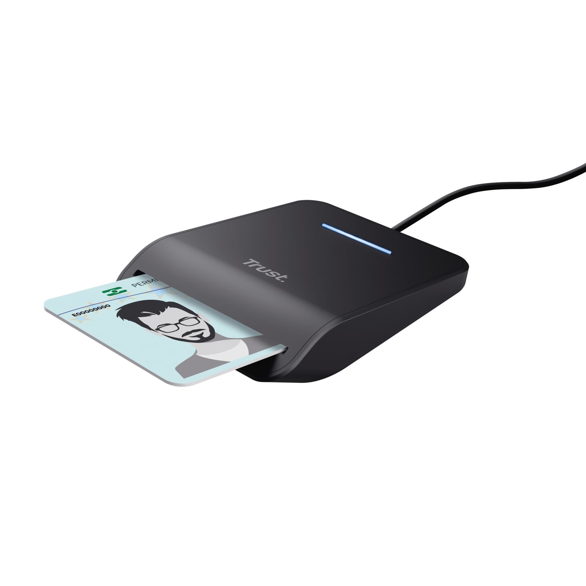 Kaartlezer Trust Primo DNI USB-C 3