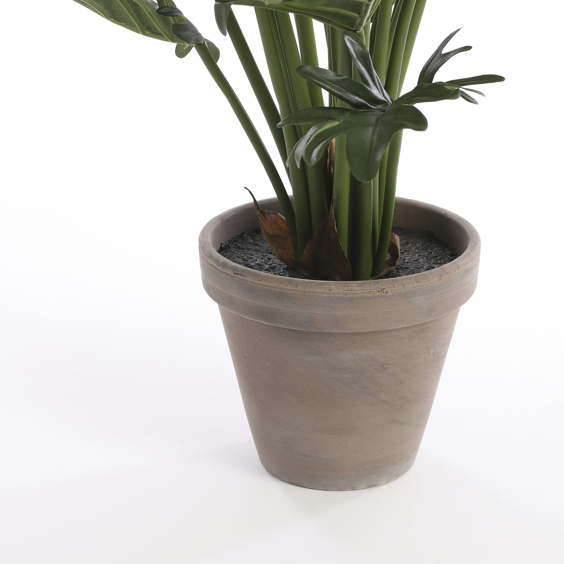 Kunstplant Mica Philodendron selloum groen in pot Ø60cm 50cm 3