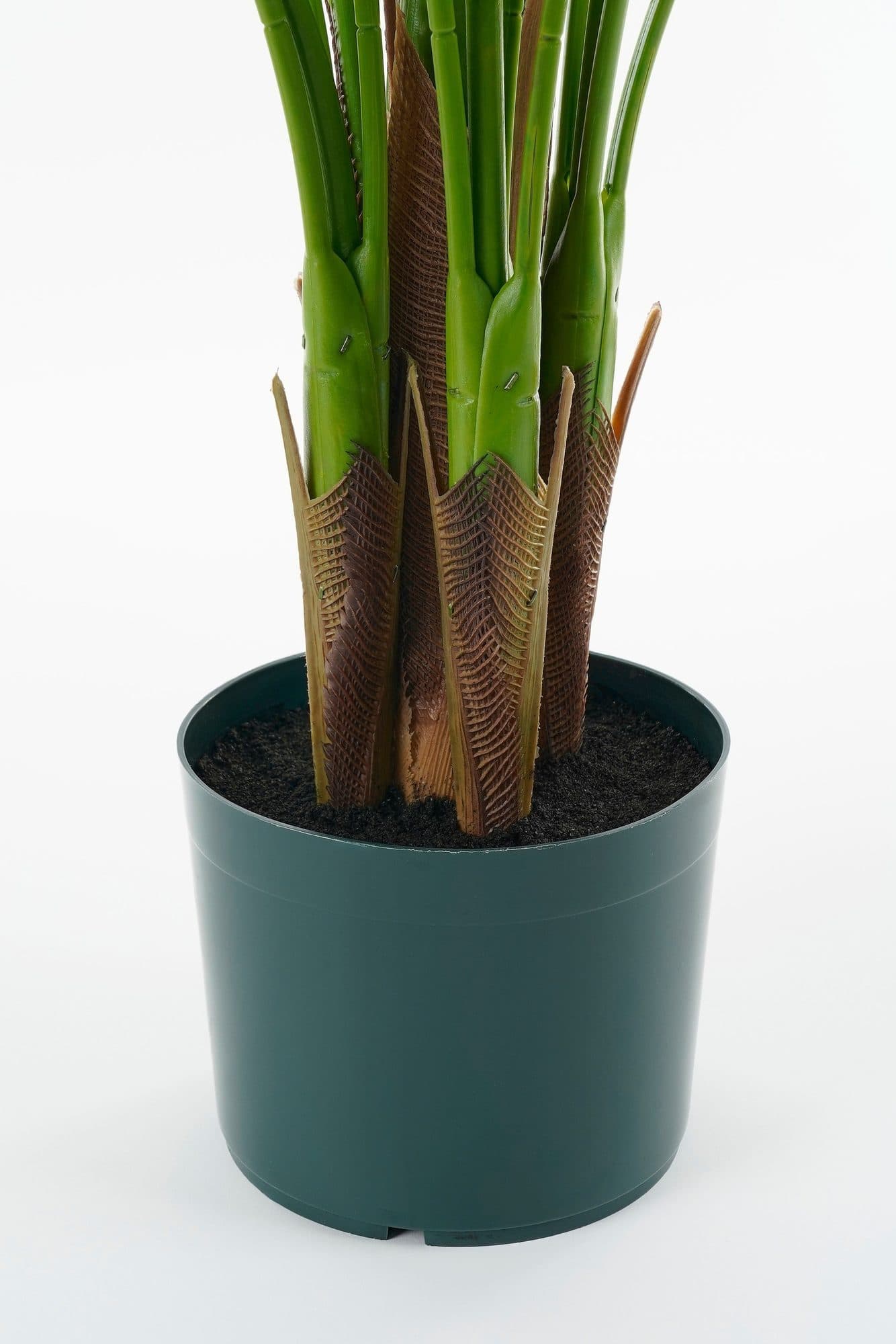 Kunstplant Mica Areca palm in pot groen waterproof 4