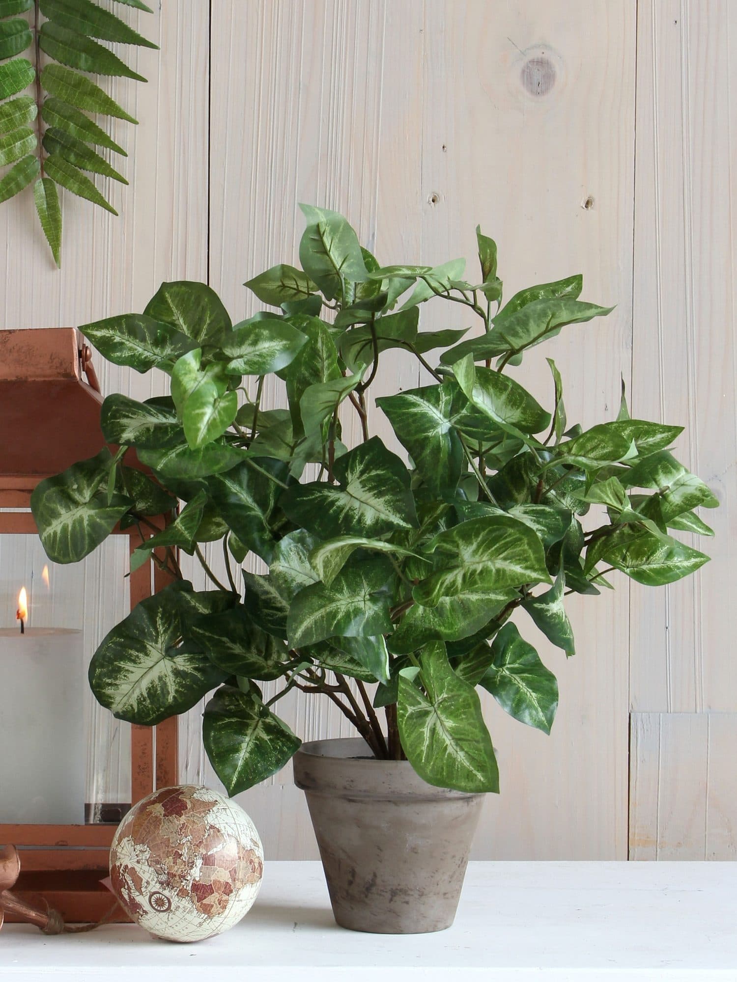 Kunstplant Mica Syngonium groen in pot Ø25 35cm 3