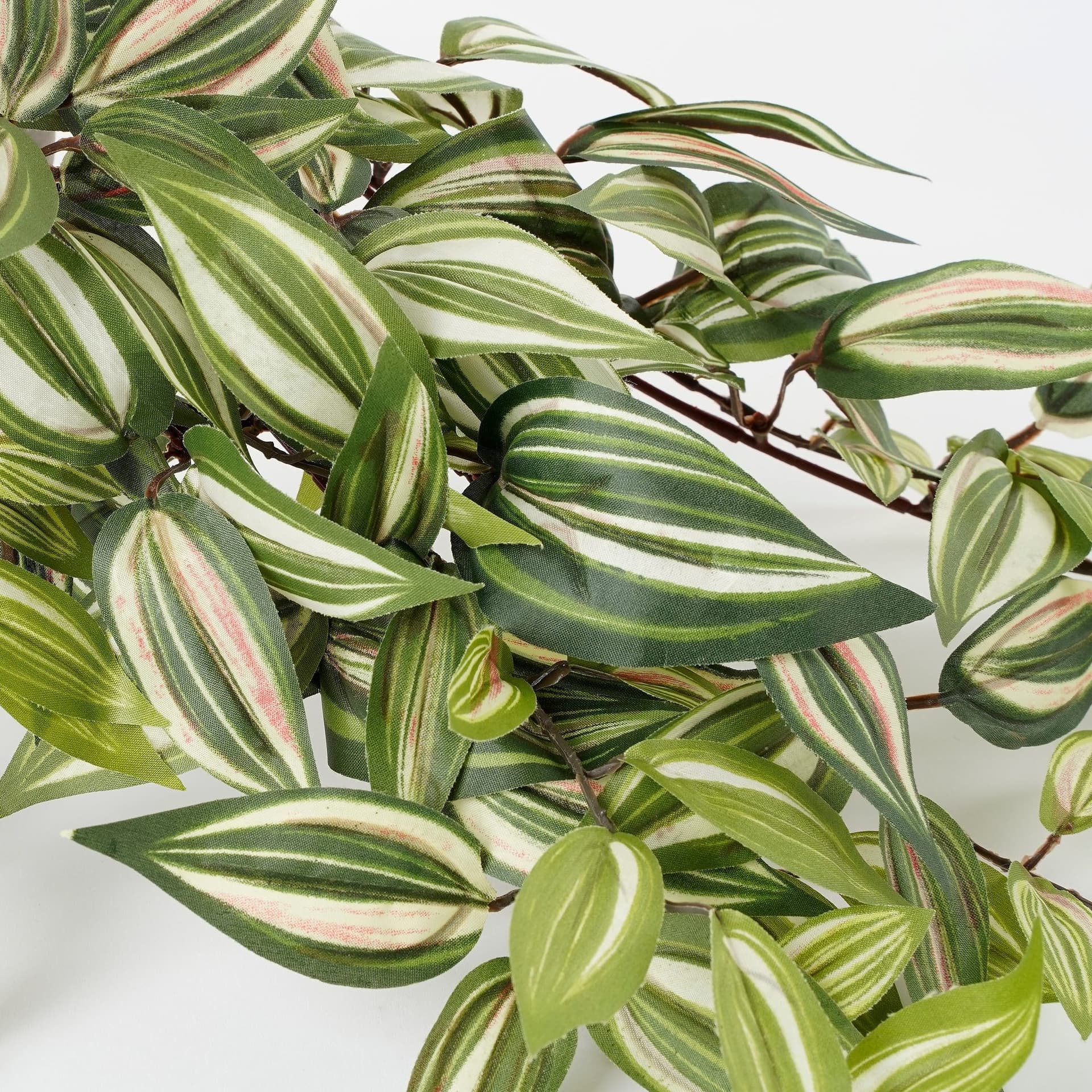 Kunstplant Mica Tradescantia hangend groen Ø25 45cm 2