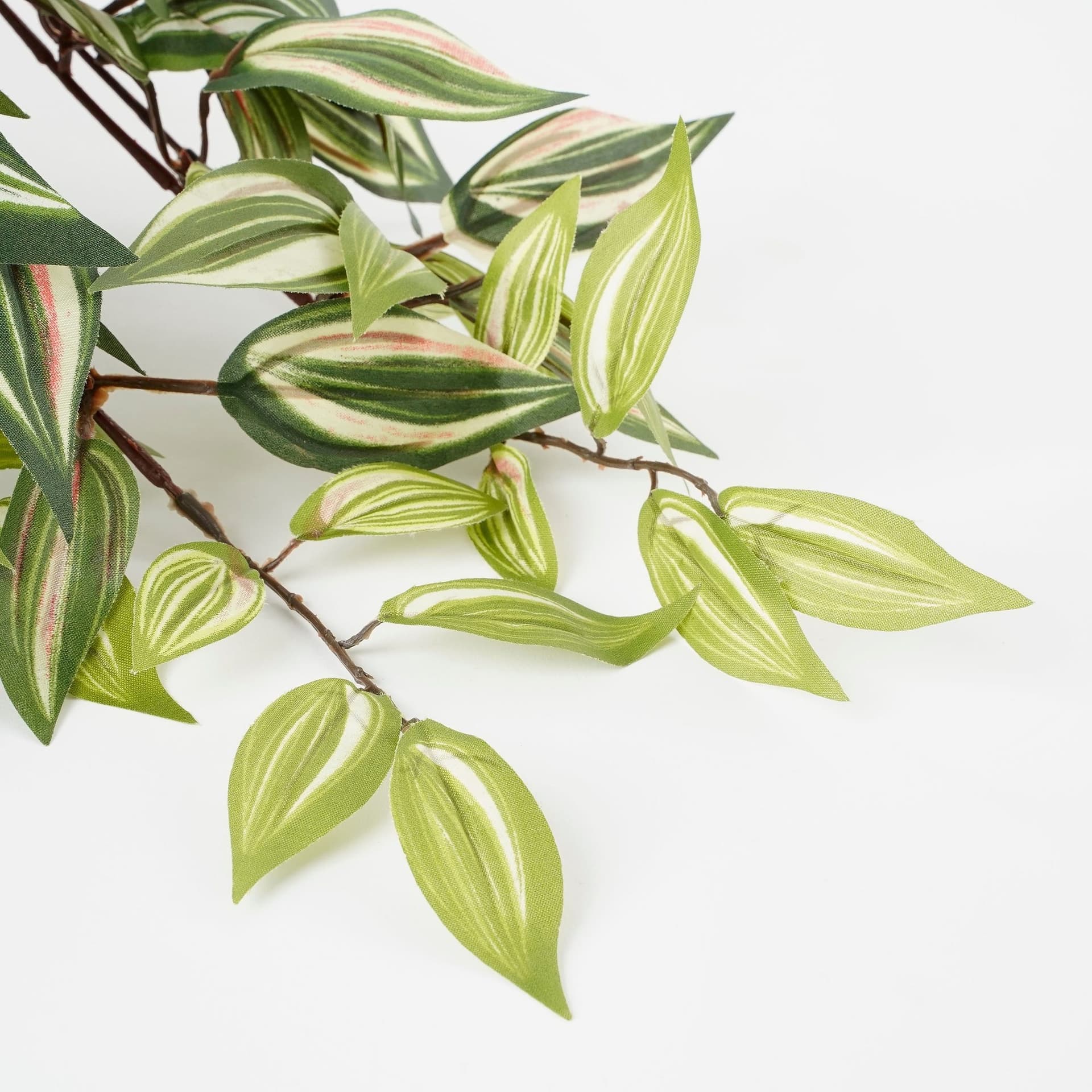 Kunstplant Mica Tradescantia hangend groen Ø25 45cm 3