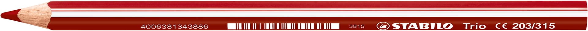 Kleurpotloden STABILO 203 Trio dik assorti classpack blik à 38 stuks 2
