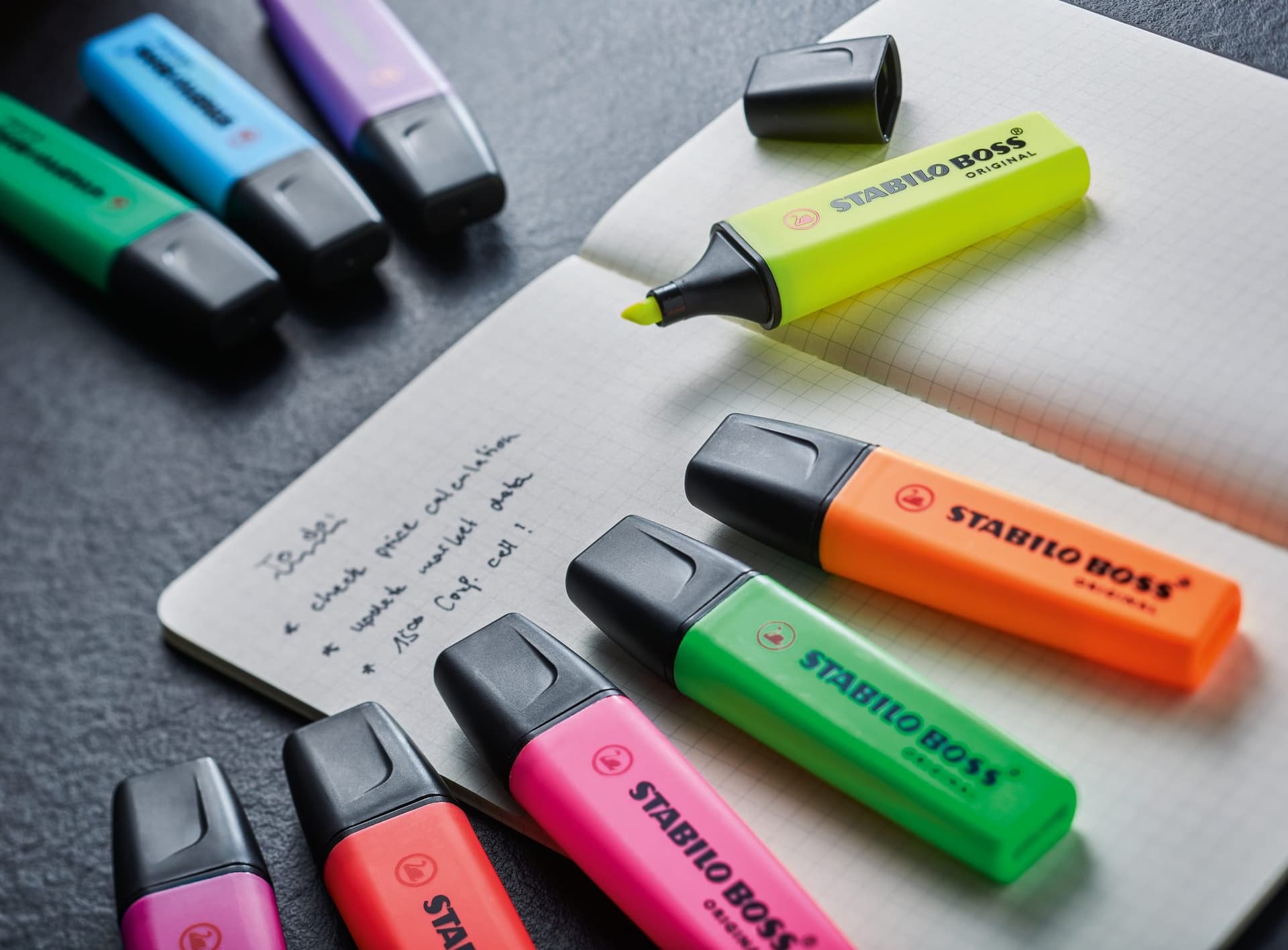 Markeerstift STABILO BOSS Original 70 assorti classpack à 48 stuks 5