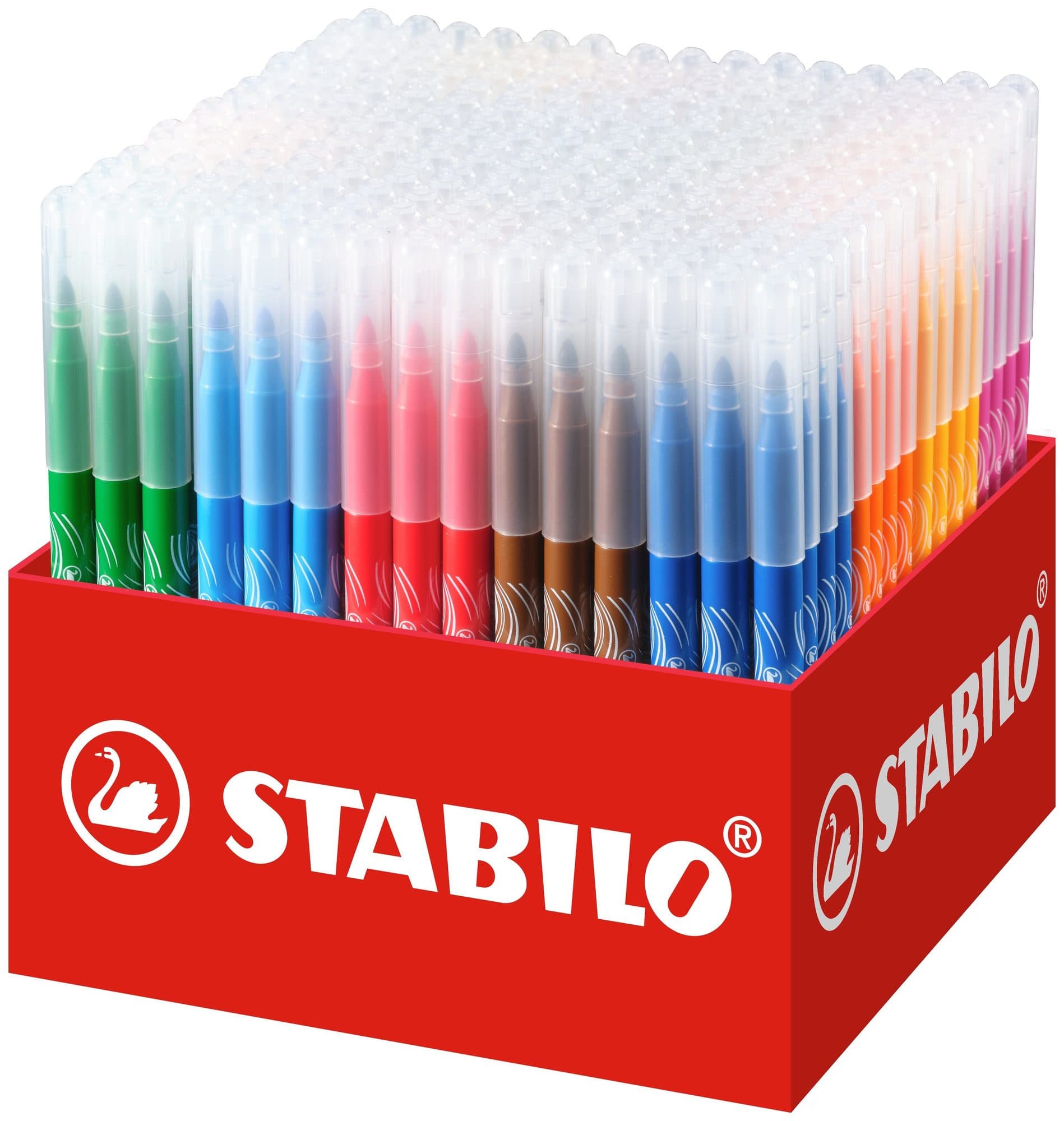 Viltstift STABILO power 280 medium assorti classpack à 240 stuks 2