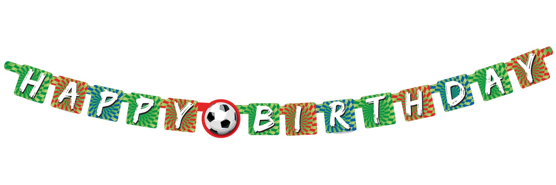 Letterslinger Haza Happy birthday goal! 180cm