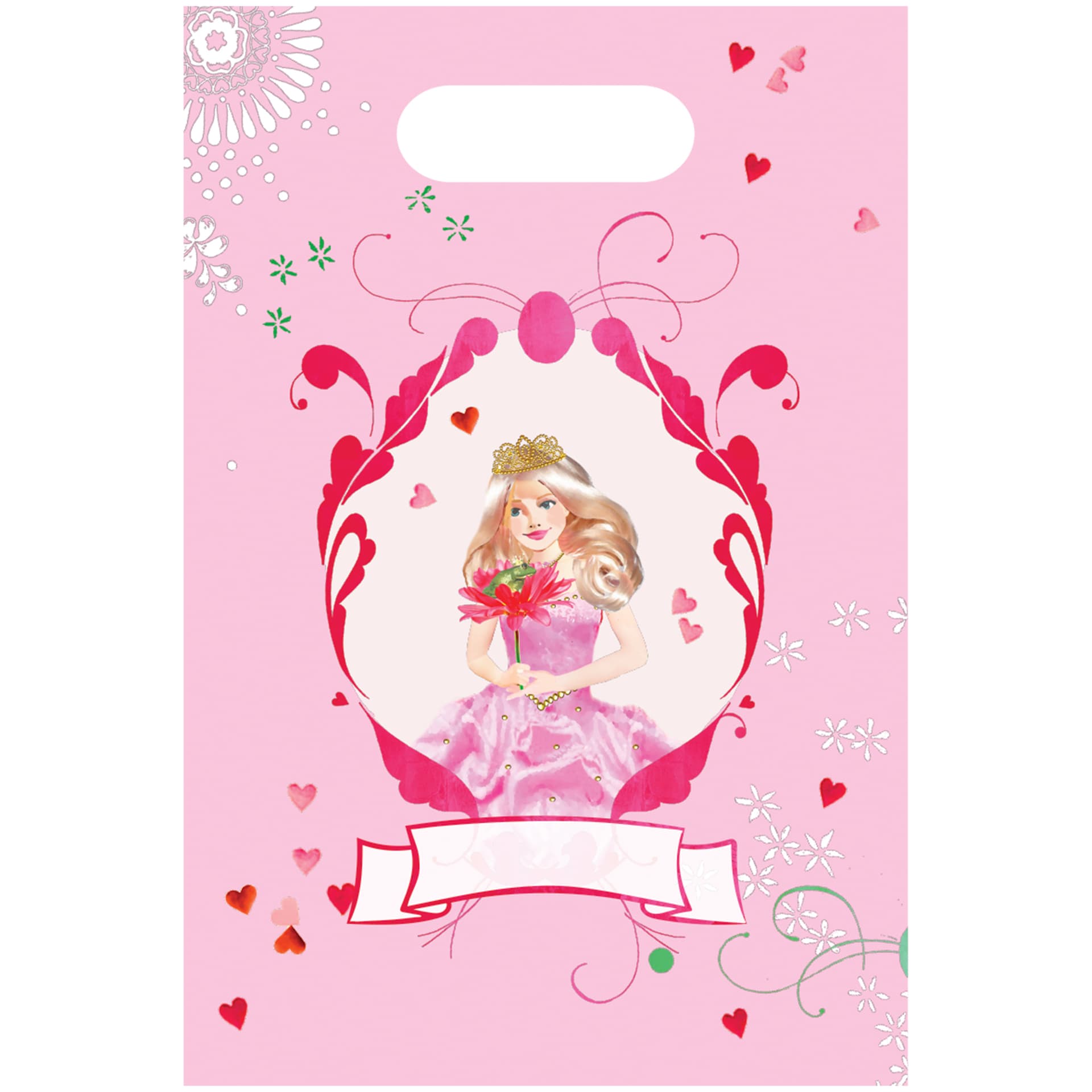 Uitdeelzakjes Haza prinses 8 stuks