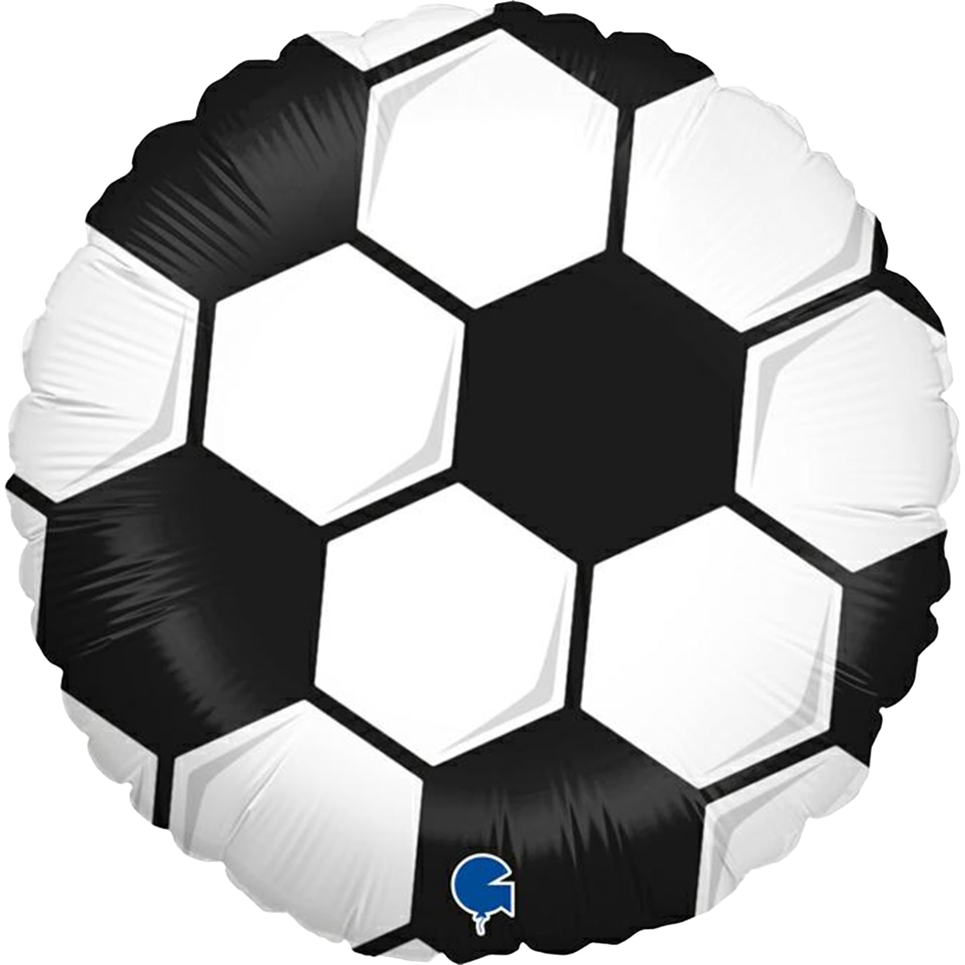 Folieballon voetbal 45cm 2