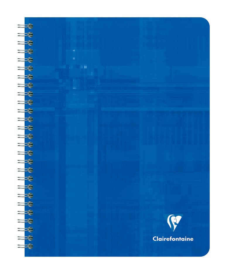 Schrift Clairefontaine 170x220 mm séyès 90 pagina's 90 gram assorti 2