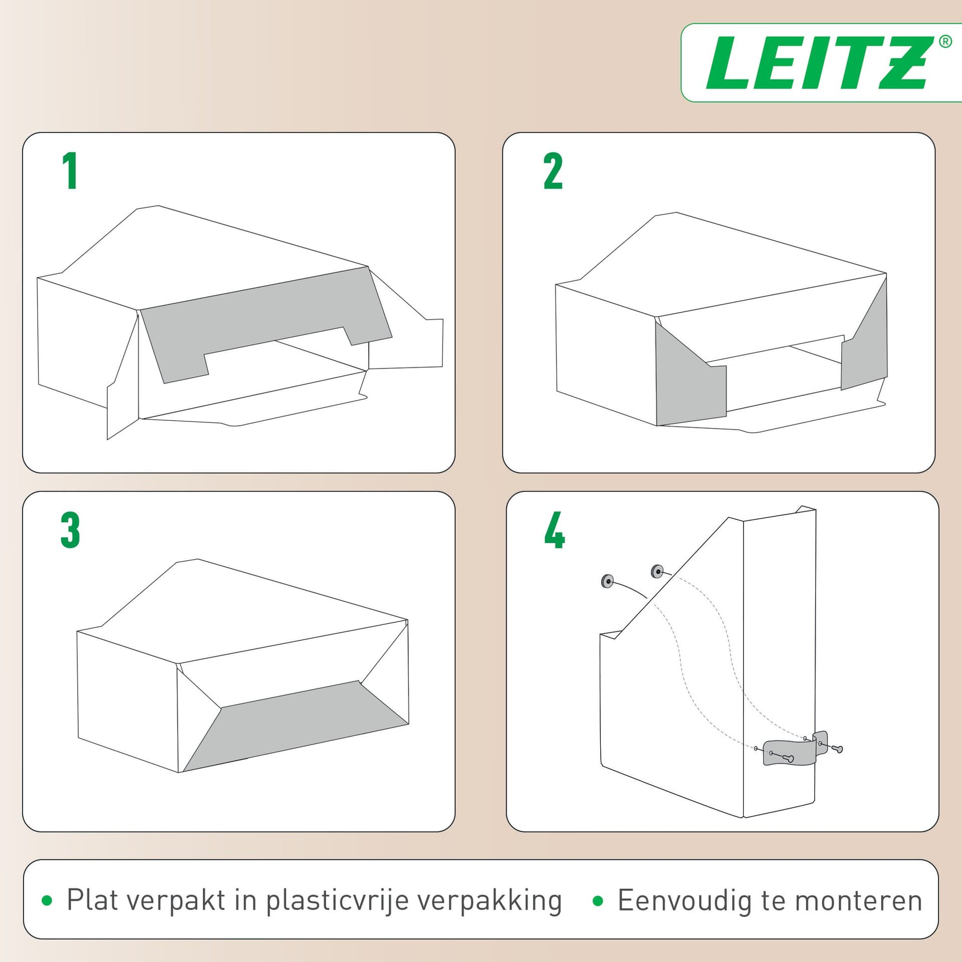 Tijdschriftencassette Leitz Puro set van 2 zwart 5