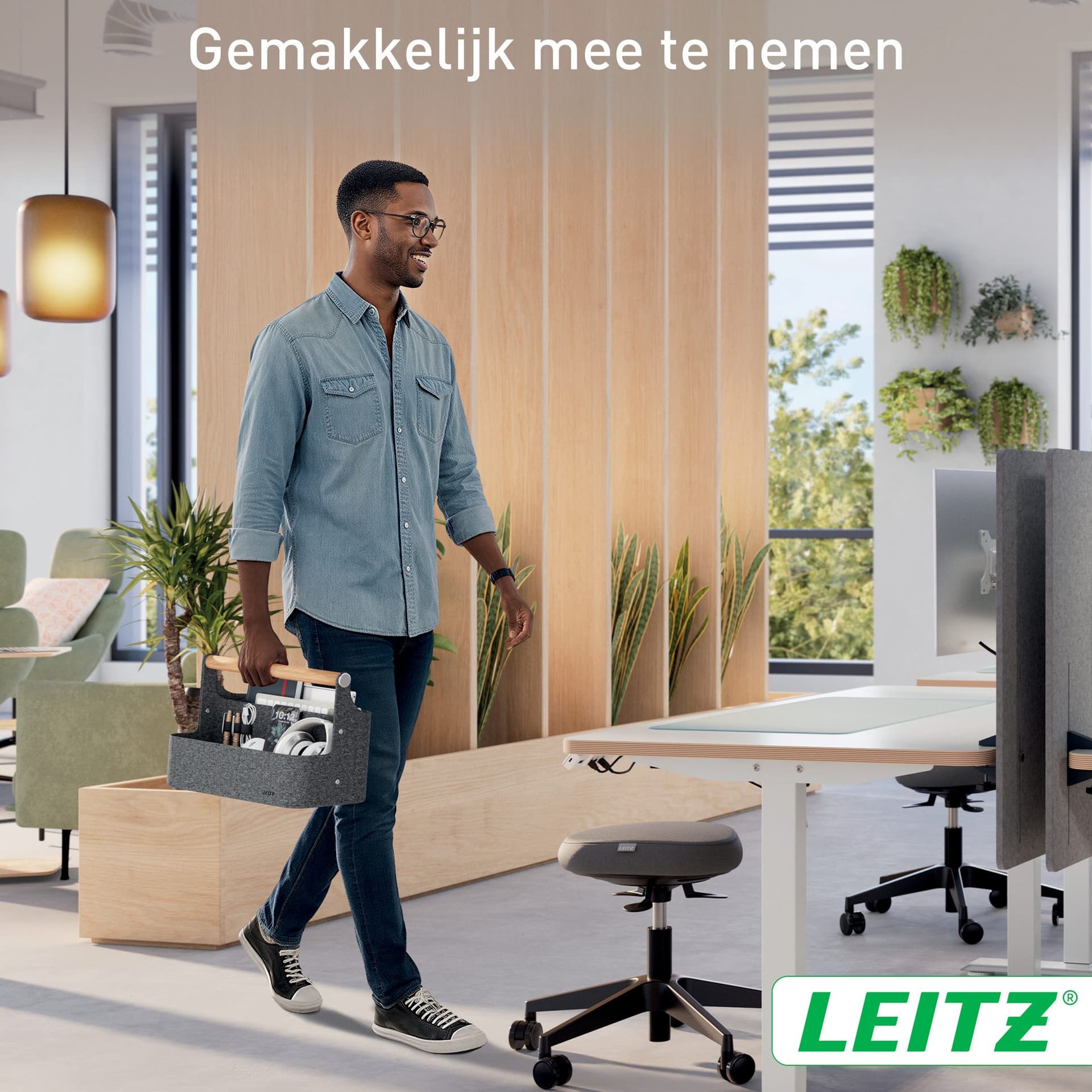 Bureau organizer Leitz draagbaar donkergrijs 6