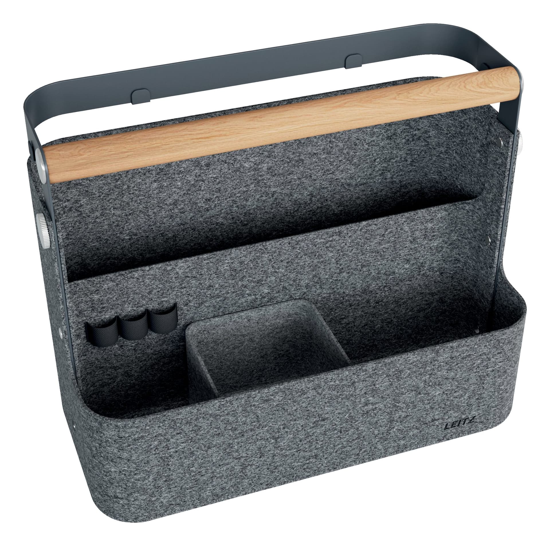 Bureau organizer Leitz draagbaar hangend donkergrijs