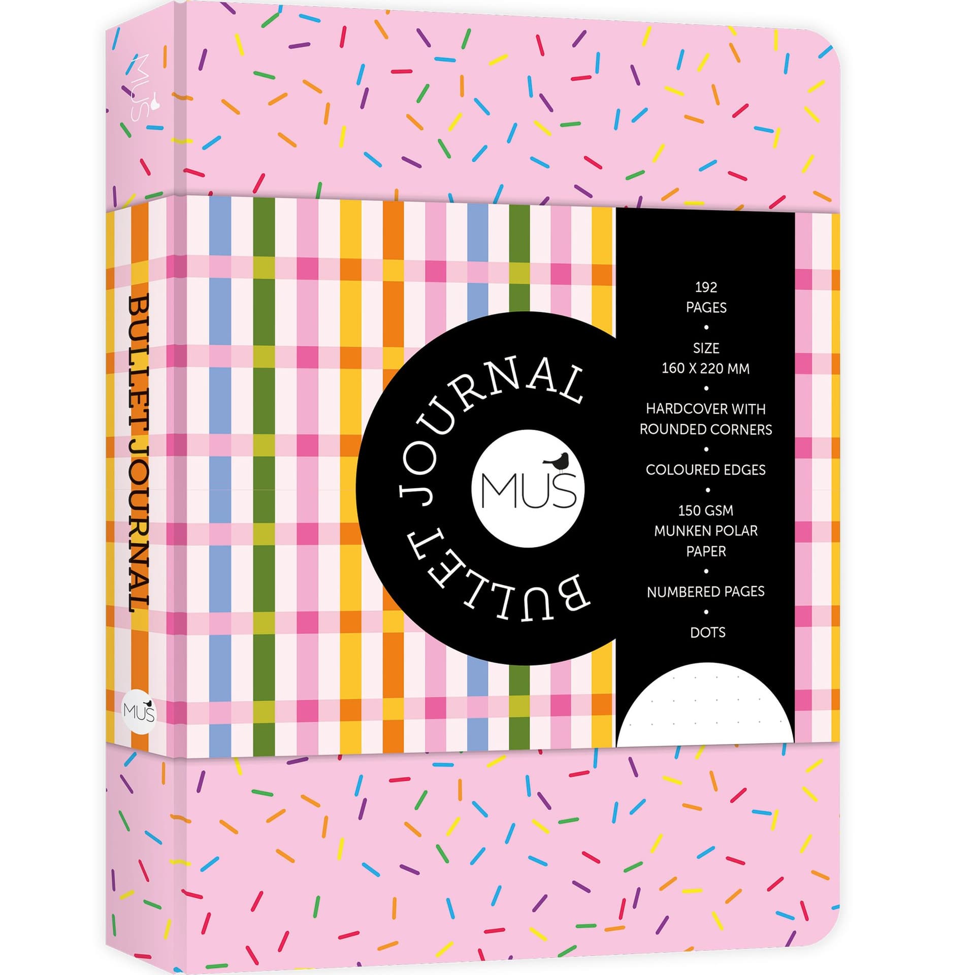 Bullet Journal MUS Sprinkles dots 192 pagina's